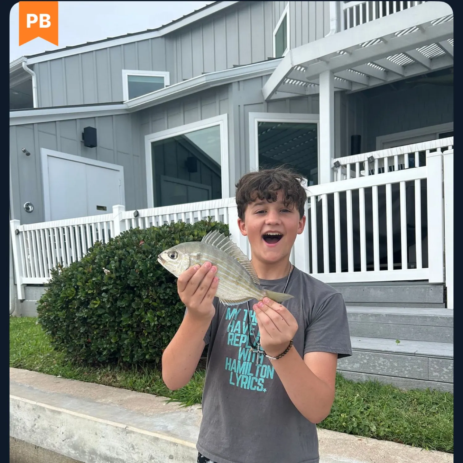 recently logged catches