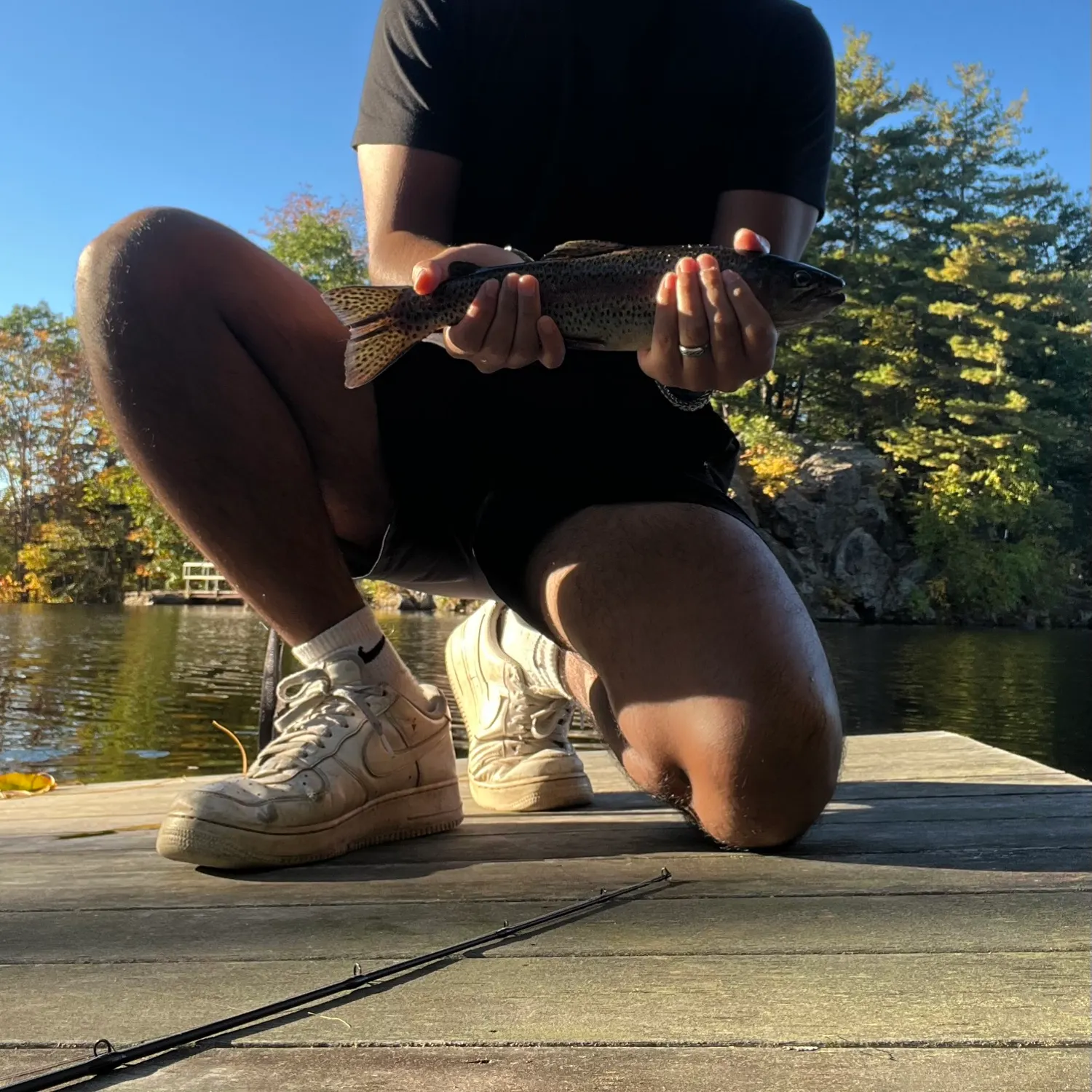 Rainbow trout caught on Fishbrain