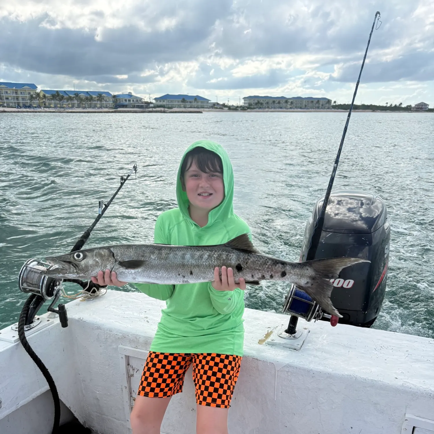 Great barracuda caught on Fishbrain