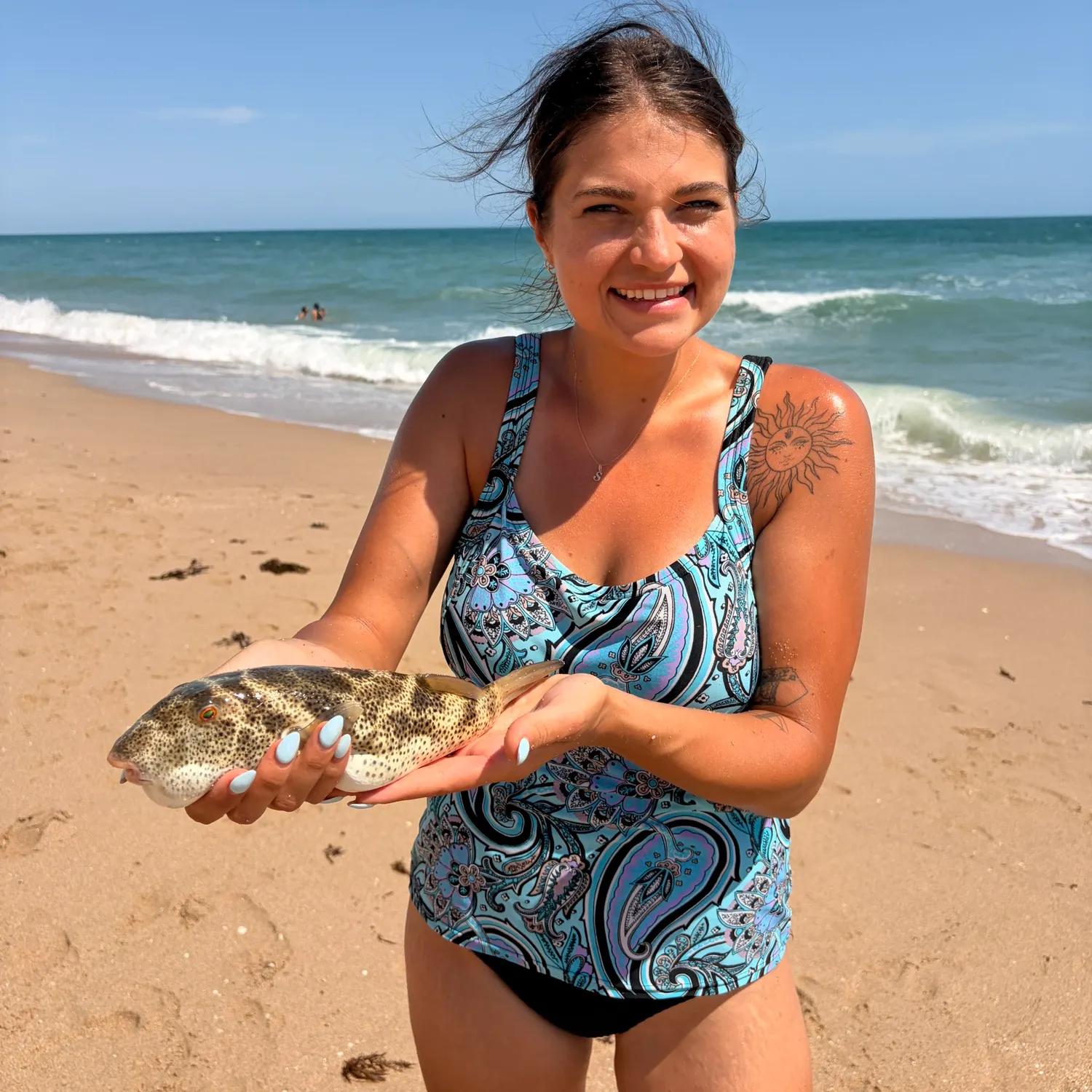 The most recent Bullseye puffer catches on Fishbrain