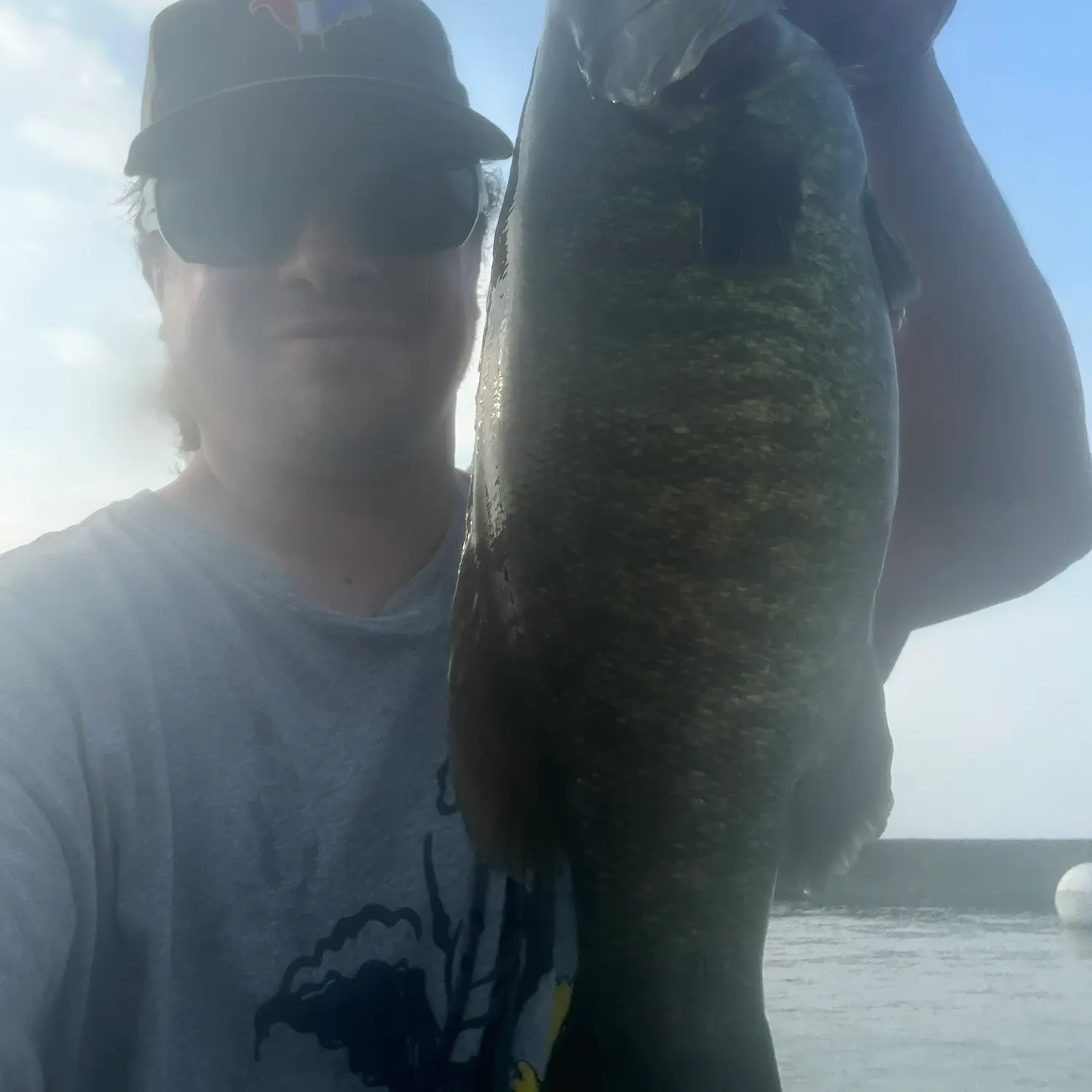 Smallmouth bass caught on Fishbrain