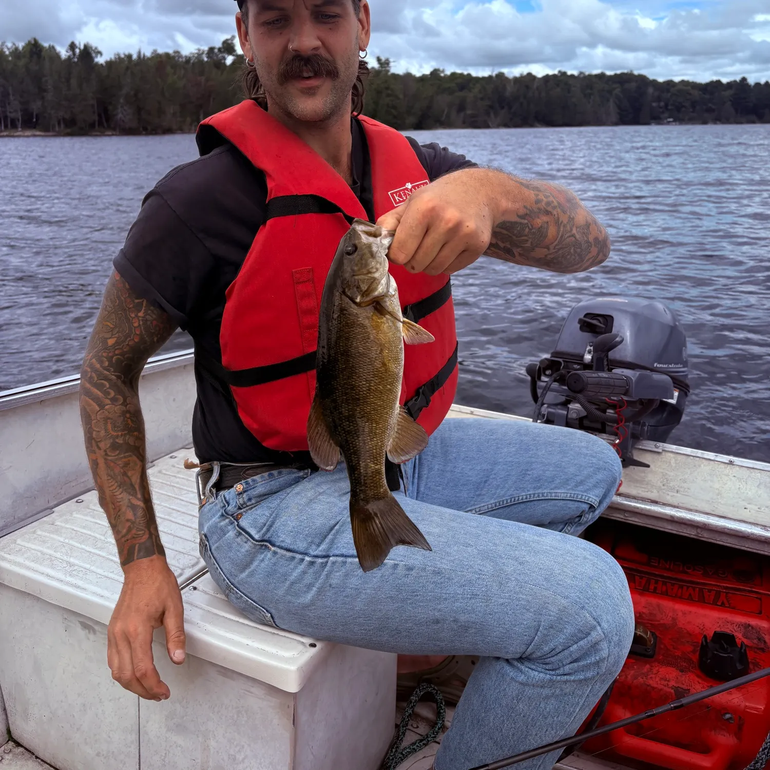 Smallmouth bass caught on Fishbrain