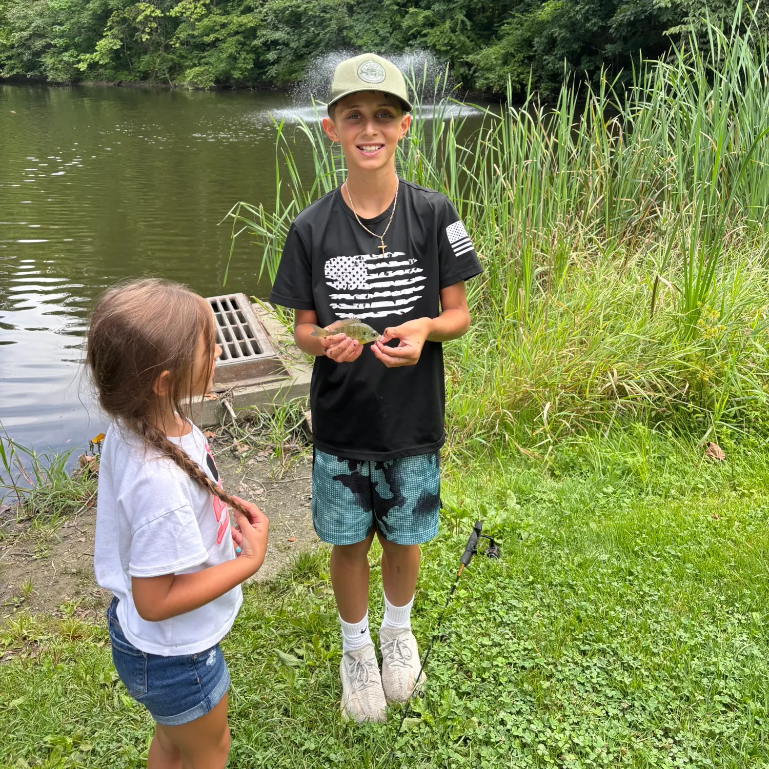 Bluegill caught on Fishbrain