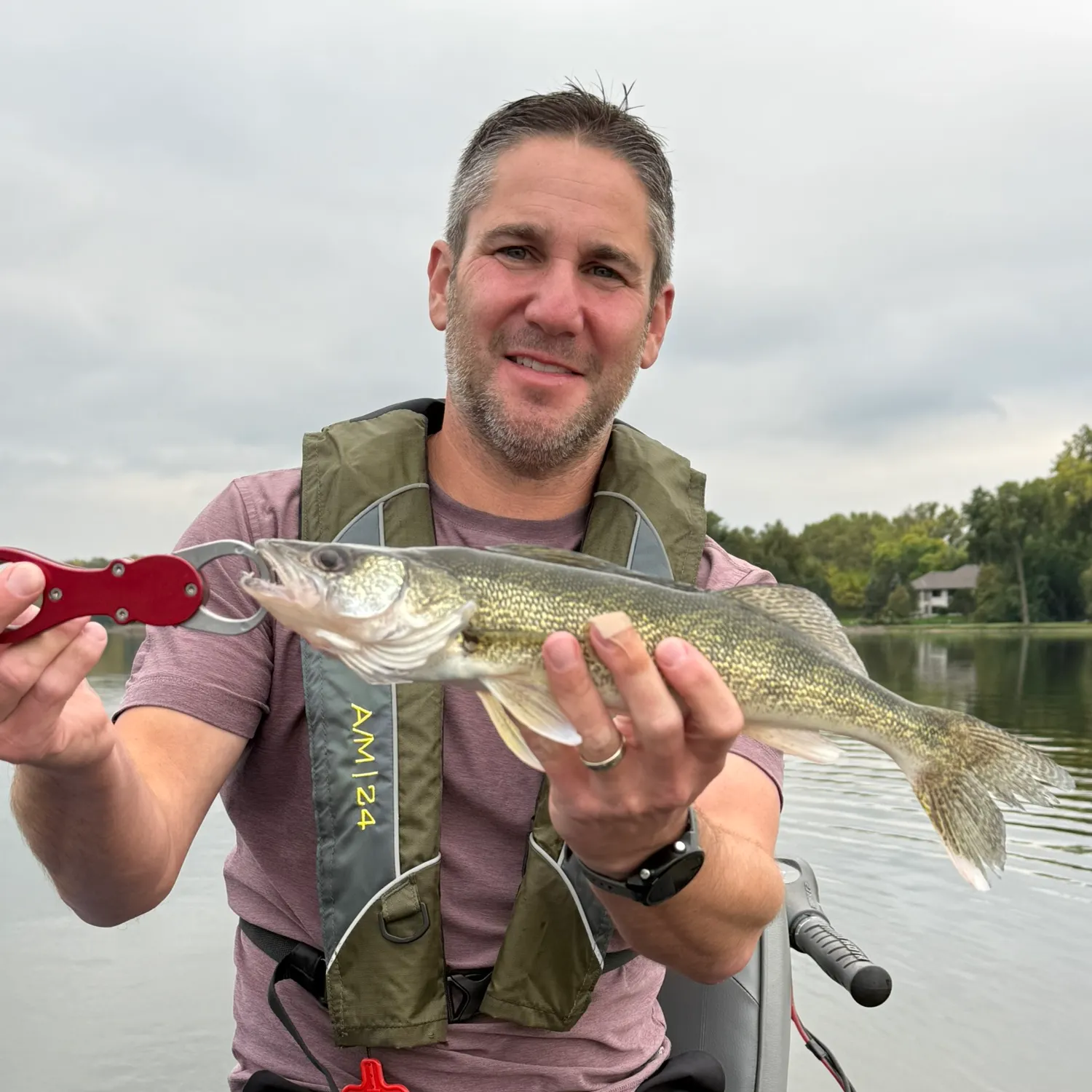 Walleye caught on Fishbrain