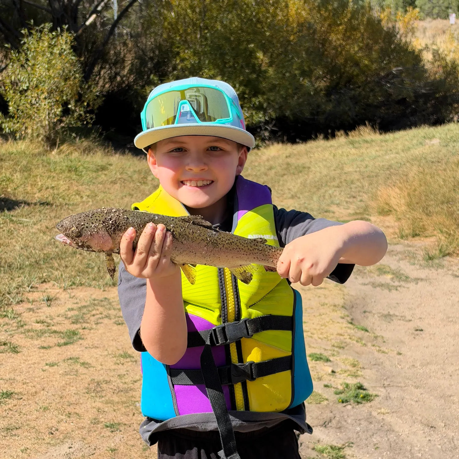 Rainbow trout caught on Fishbrain