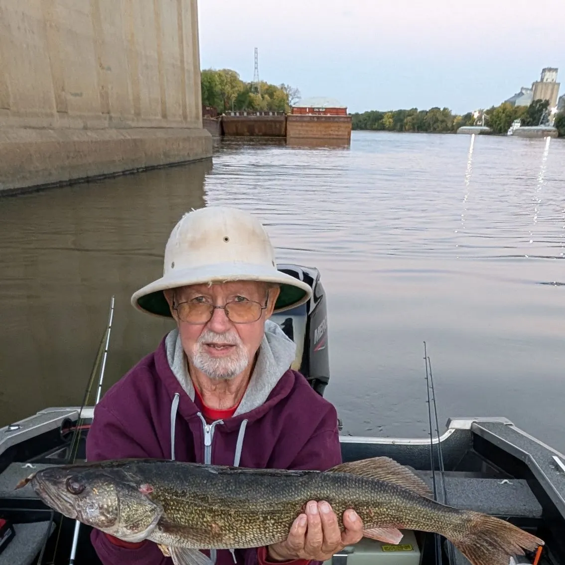 Walleye caught on Fishbrain