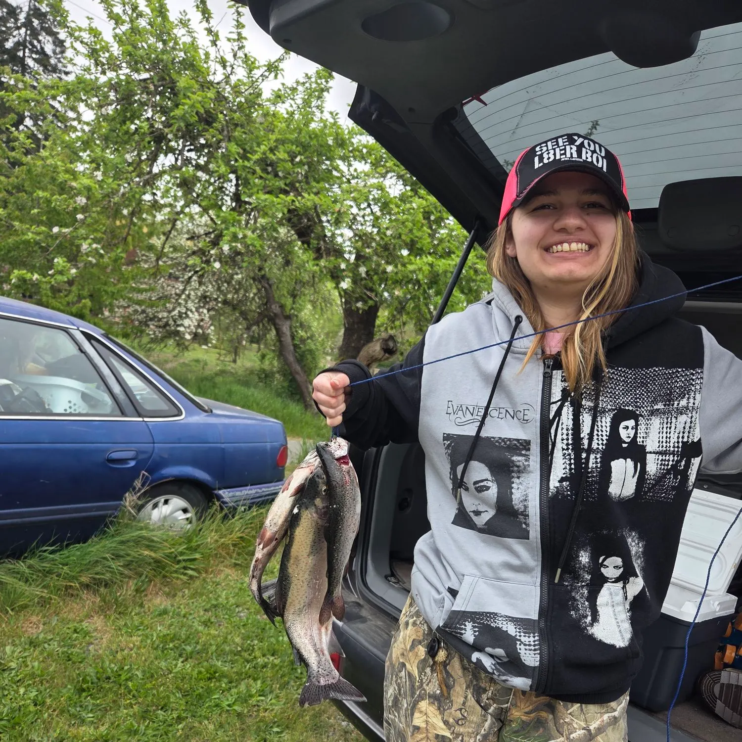 recently logged catches