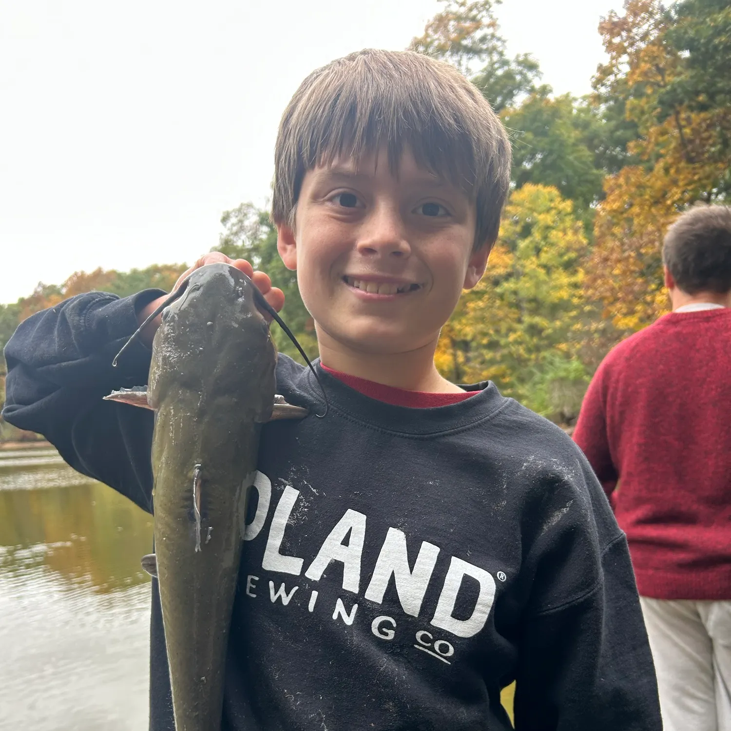 Channel catfish caught on Fishbrain