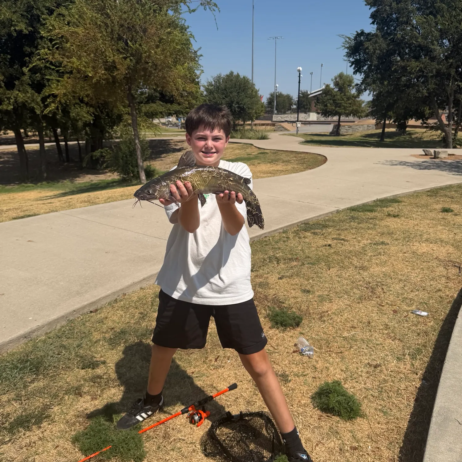 Channel catfish caught on Fishbrain