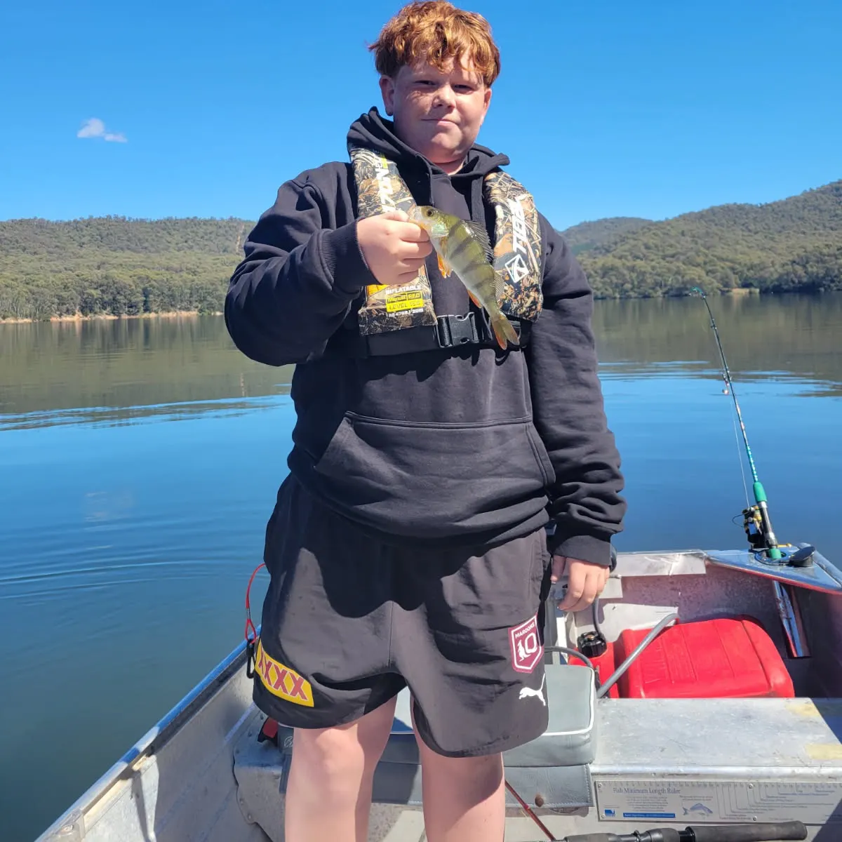 European perch caught on Fishbrain