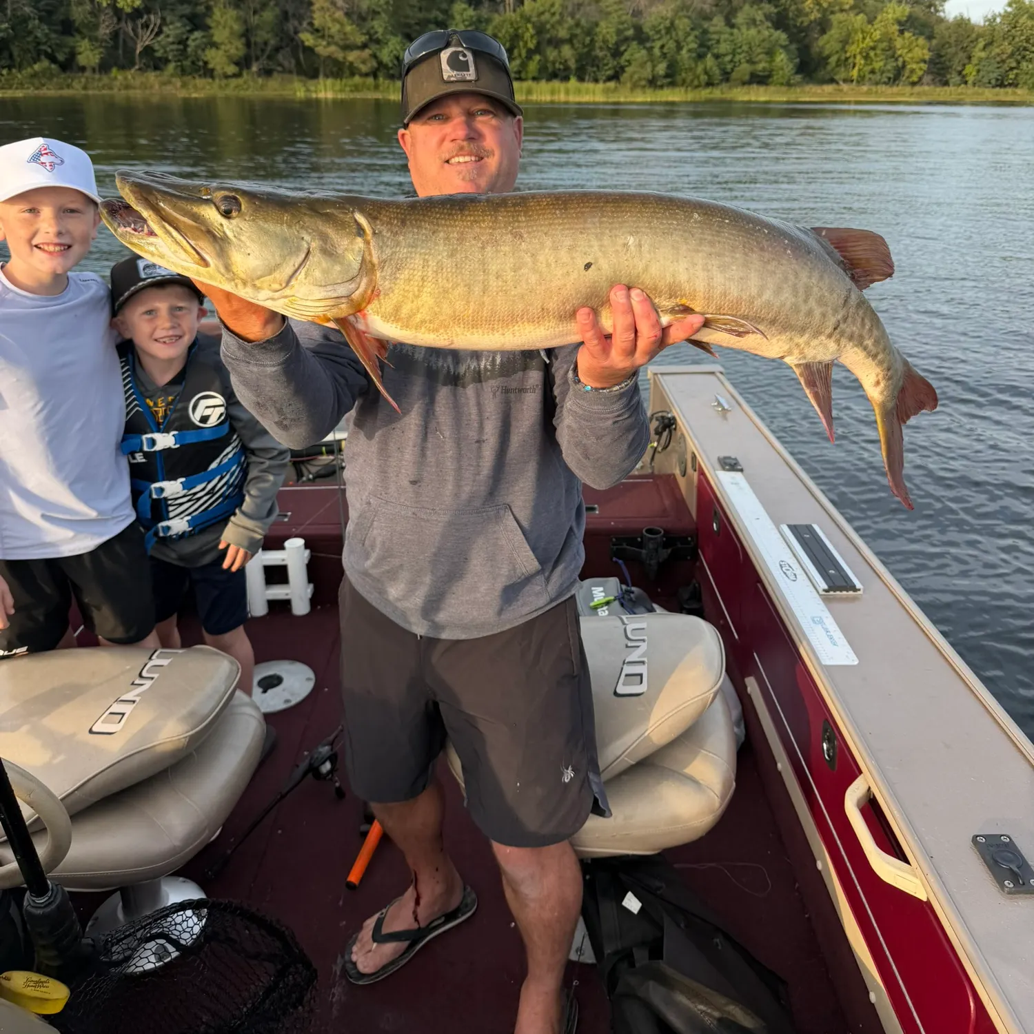 The most recent Muskie catches on Fishbrain