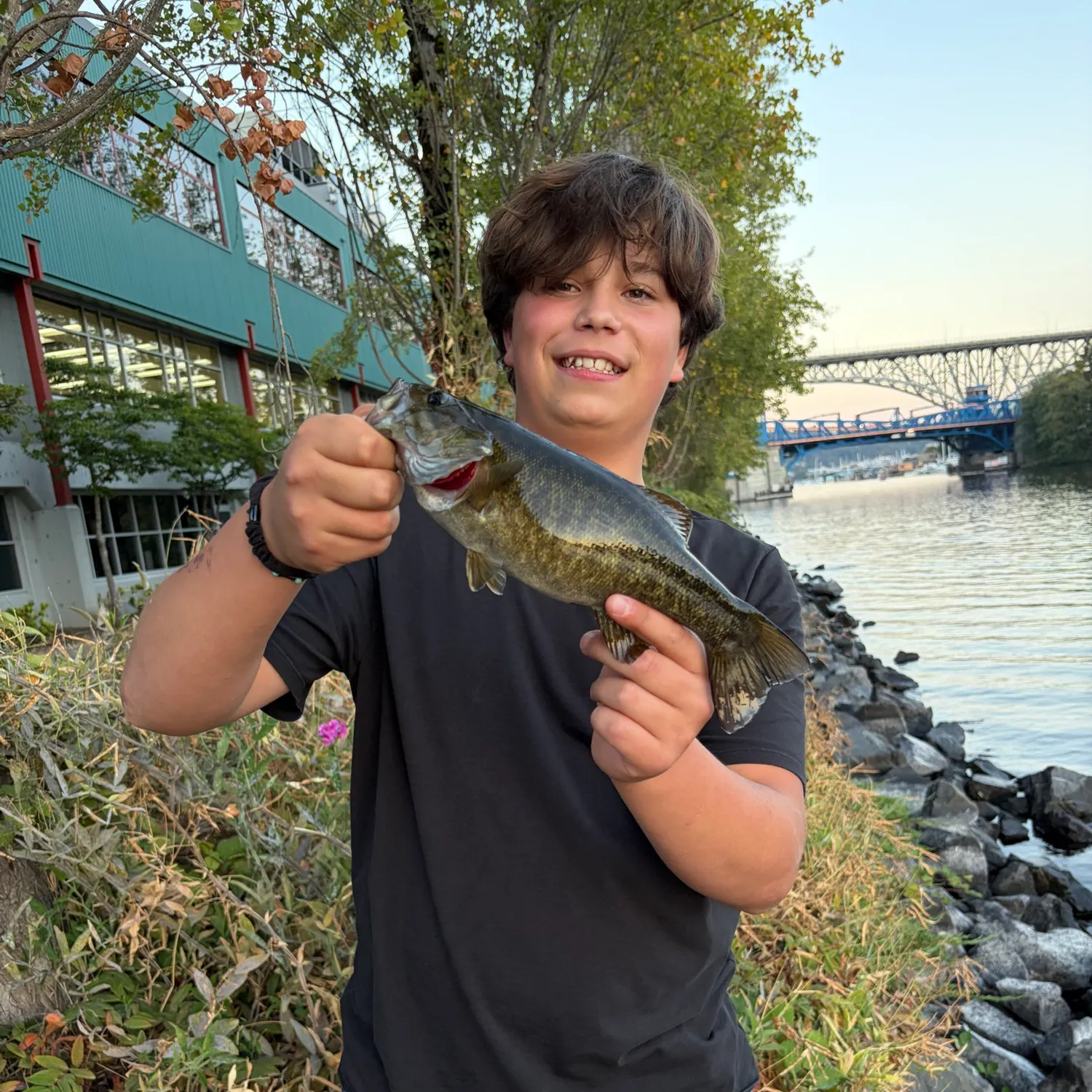 Smallmouth bass caught on Fishbrain
