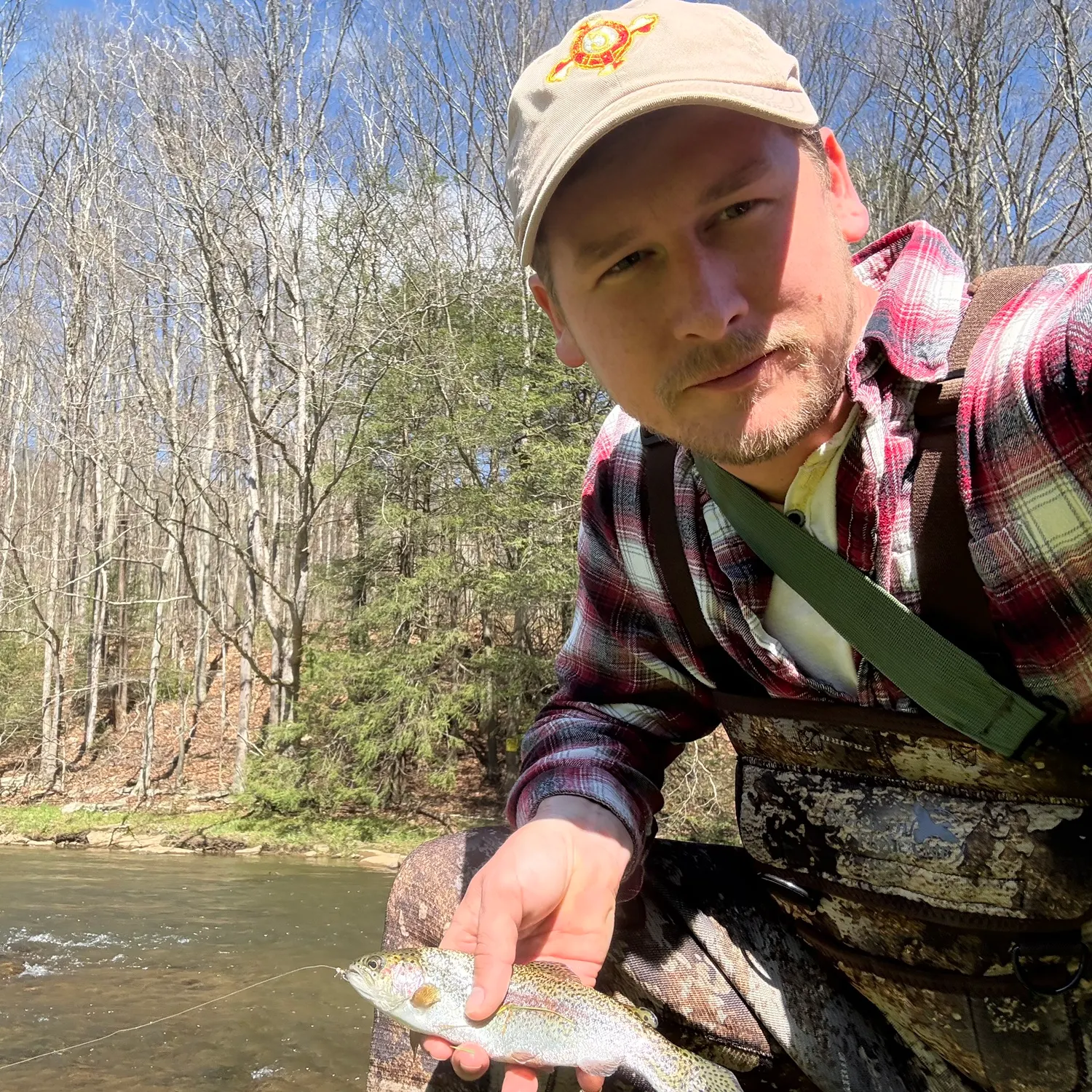 Rainbow trout caught on Fishbrain