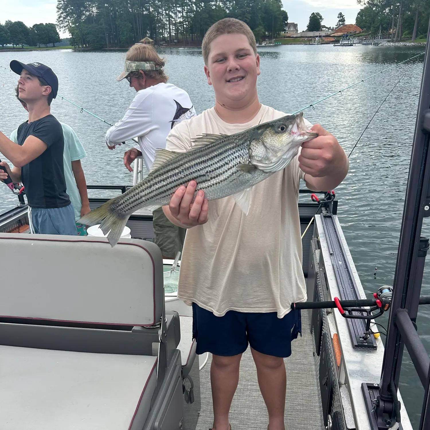 Striped bass caught on Fishbrain