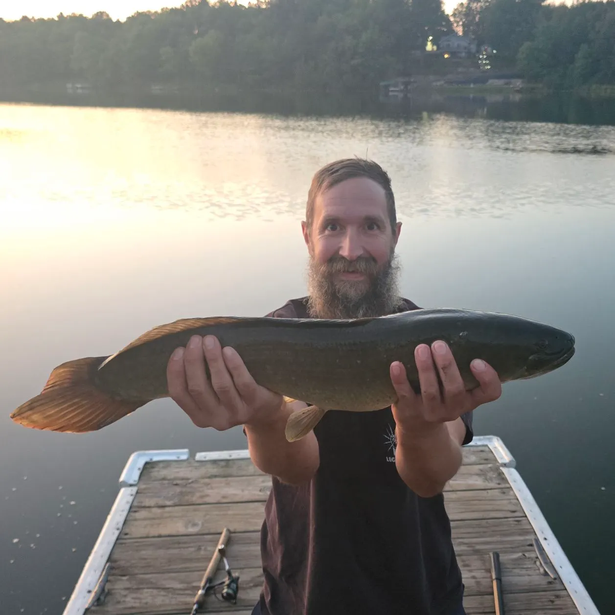 Eyetail bowfin caught on Fishbrain