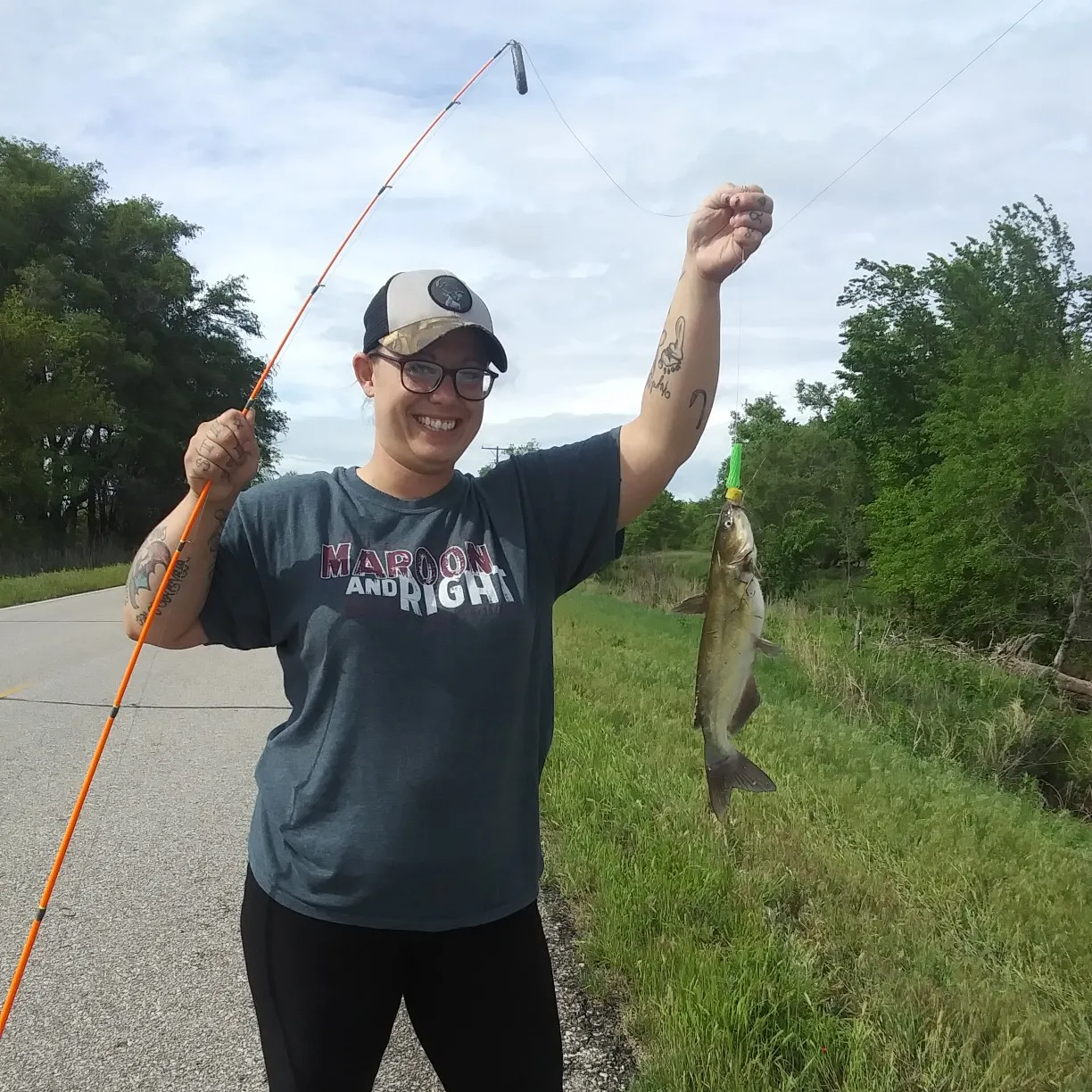 recently logged catches