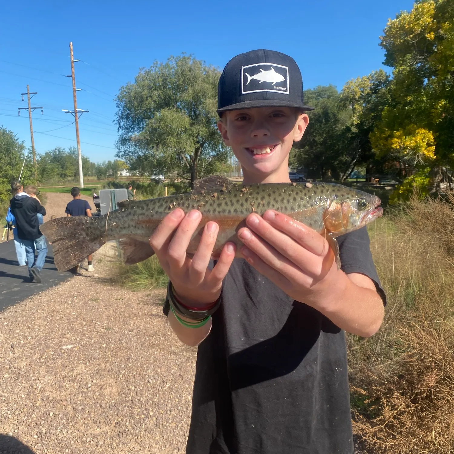 Rainbow trout caught on Fishbrain