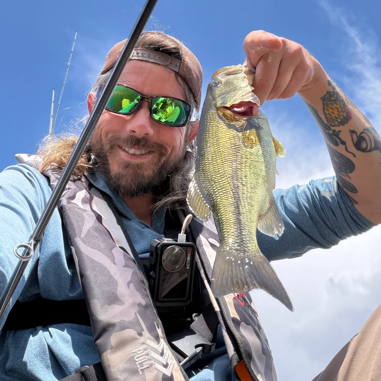 recently logged catches