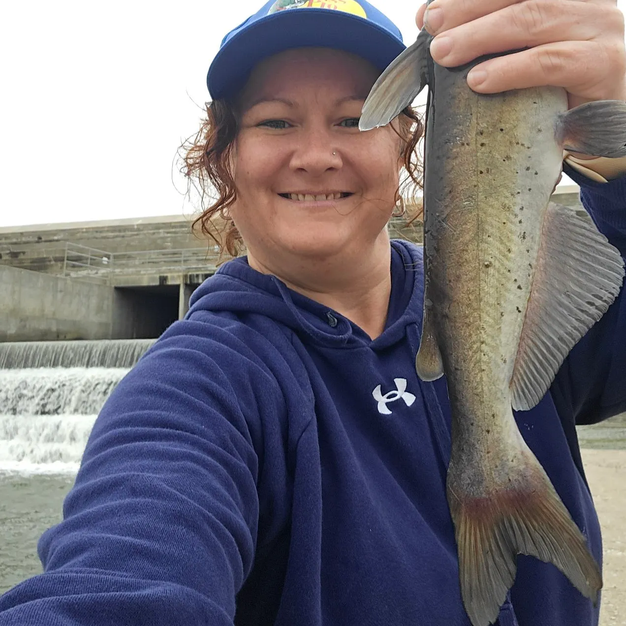 Channel catfish caught on Fishbrain