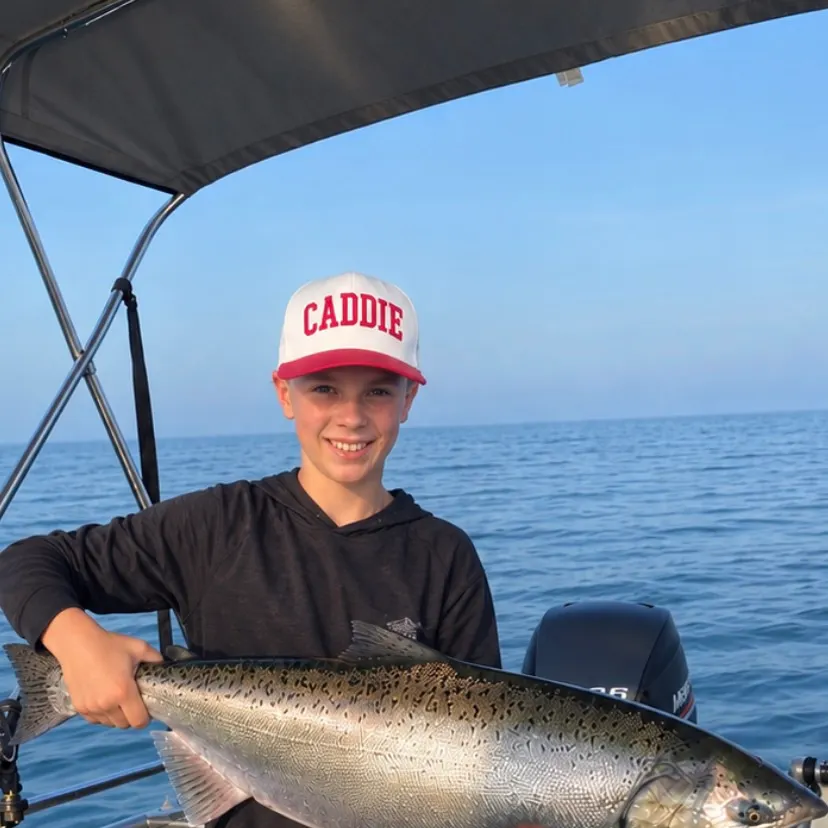 Chinook salmon caught on Fishbrain