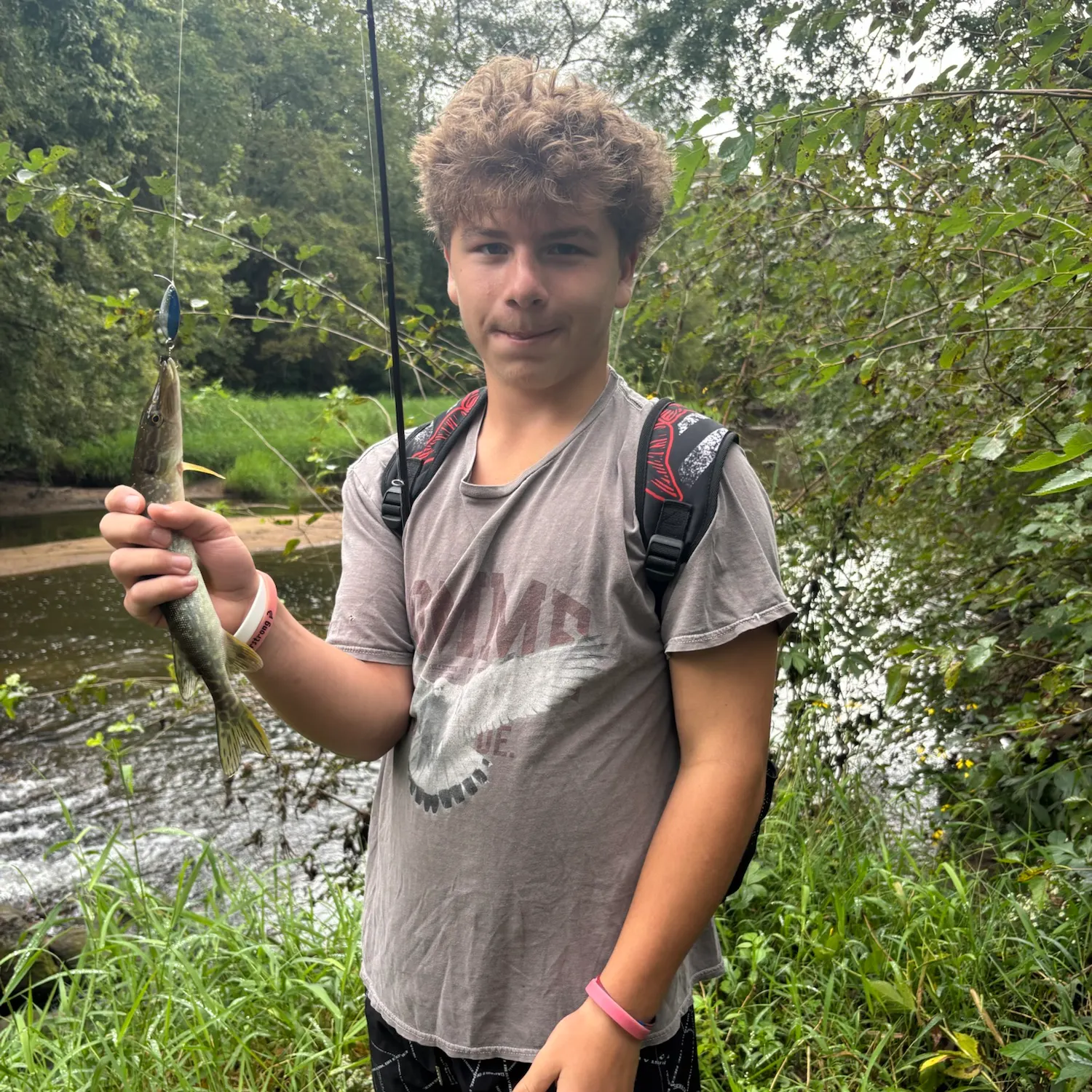 Northern pike caught on Fishbrain