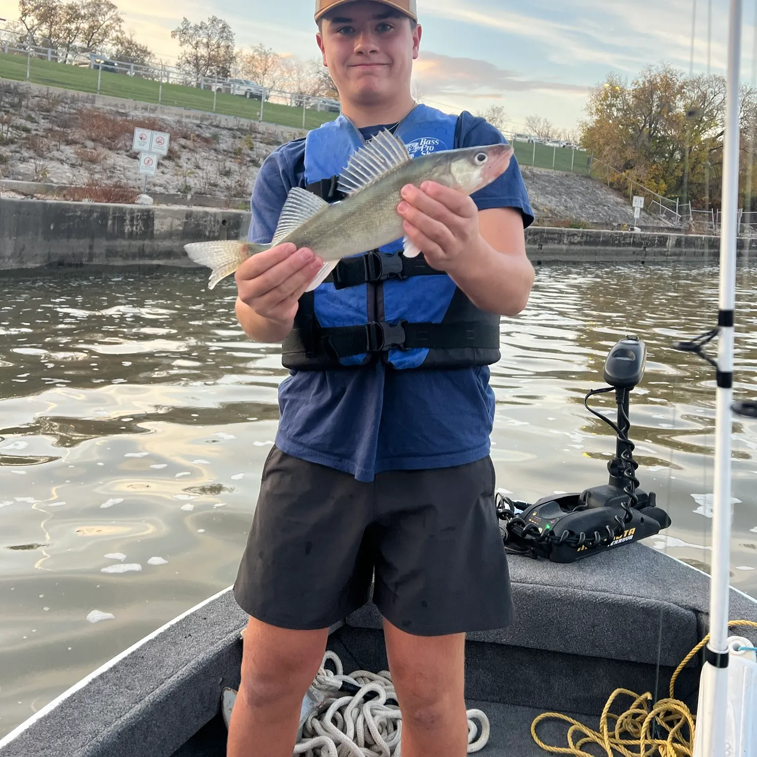 Walleye caught on Fishbrain
