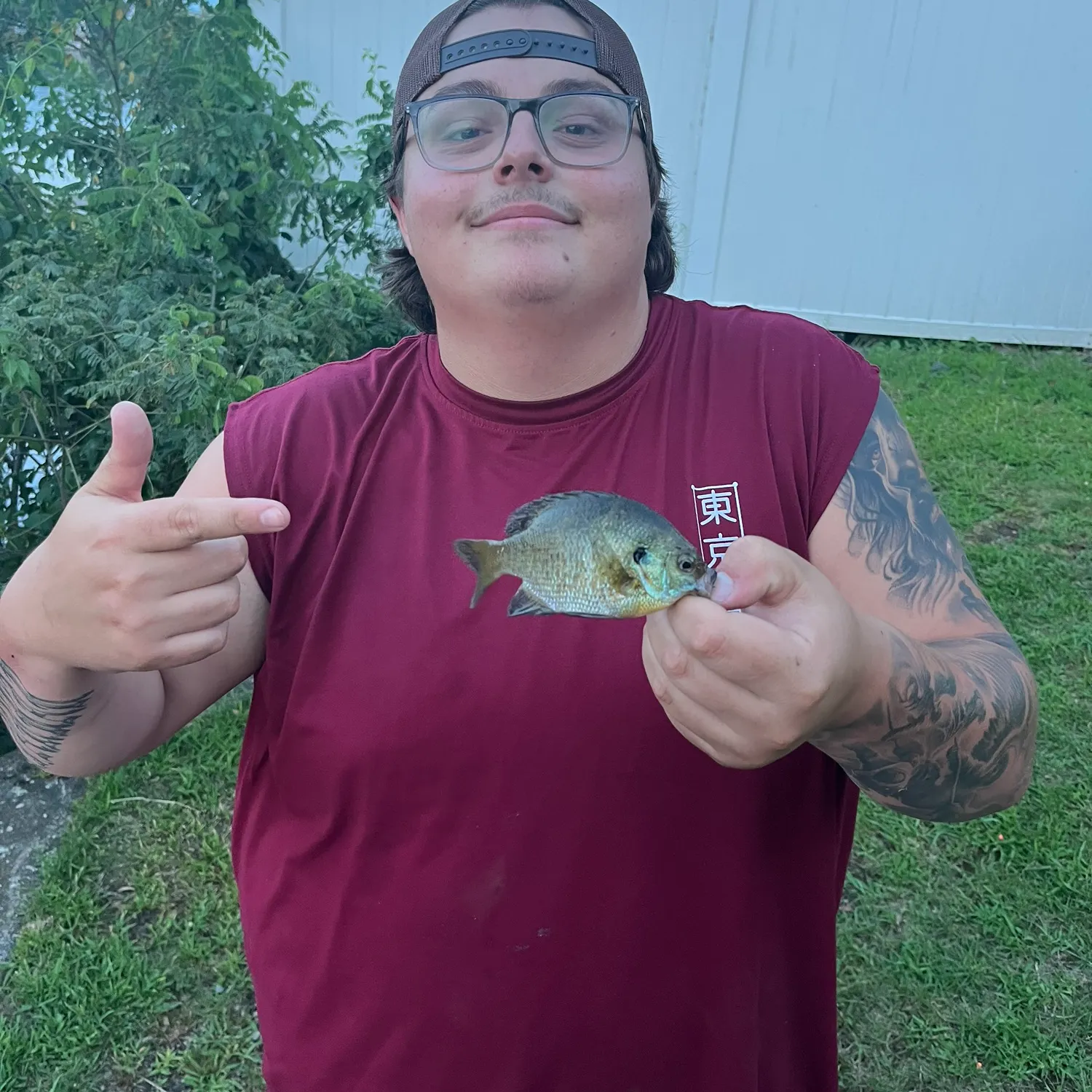 recently logged catches