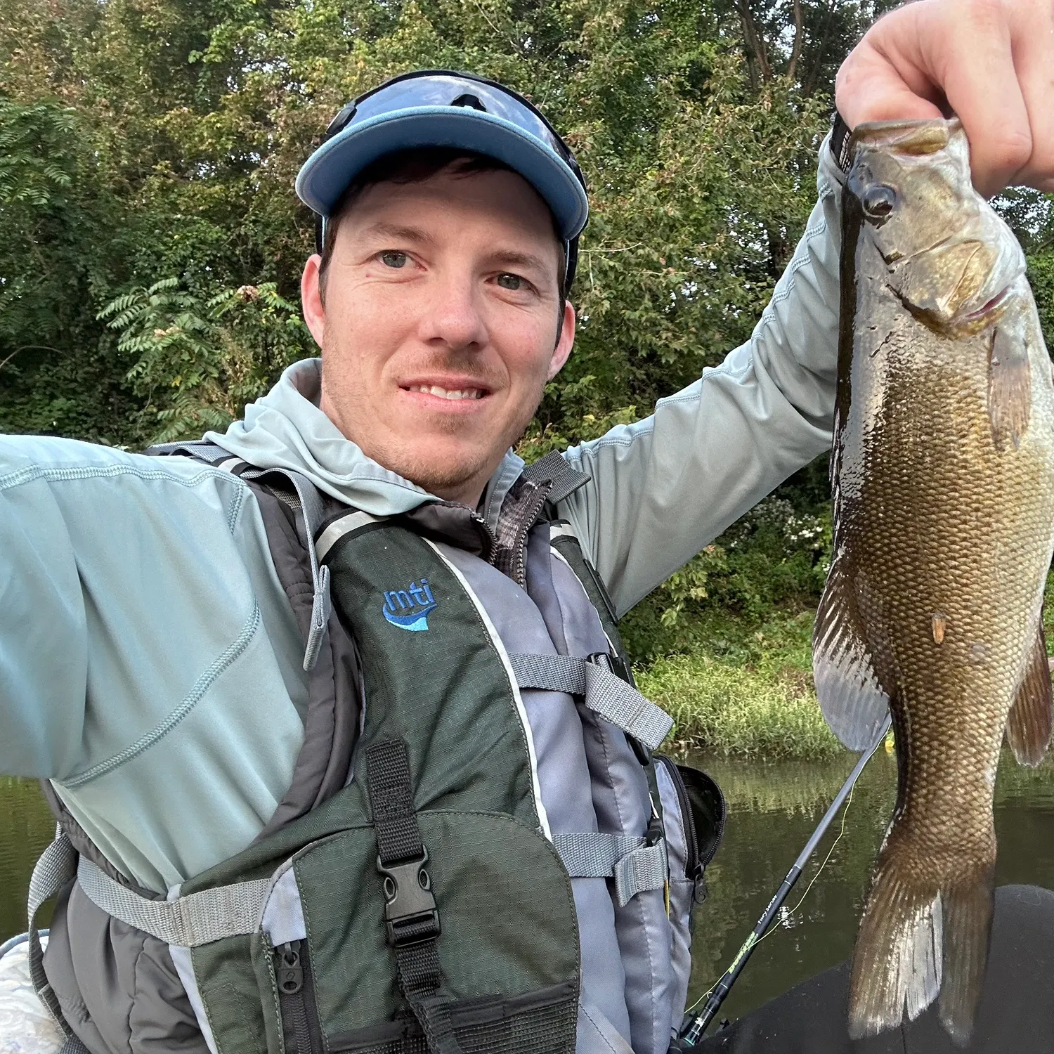 Smallmouth bass caught on Fishbrain