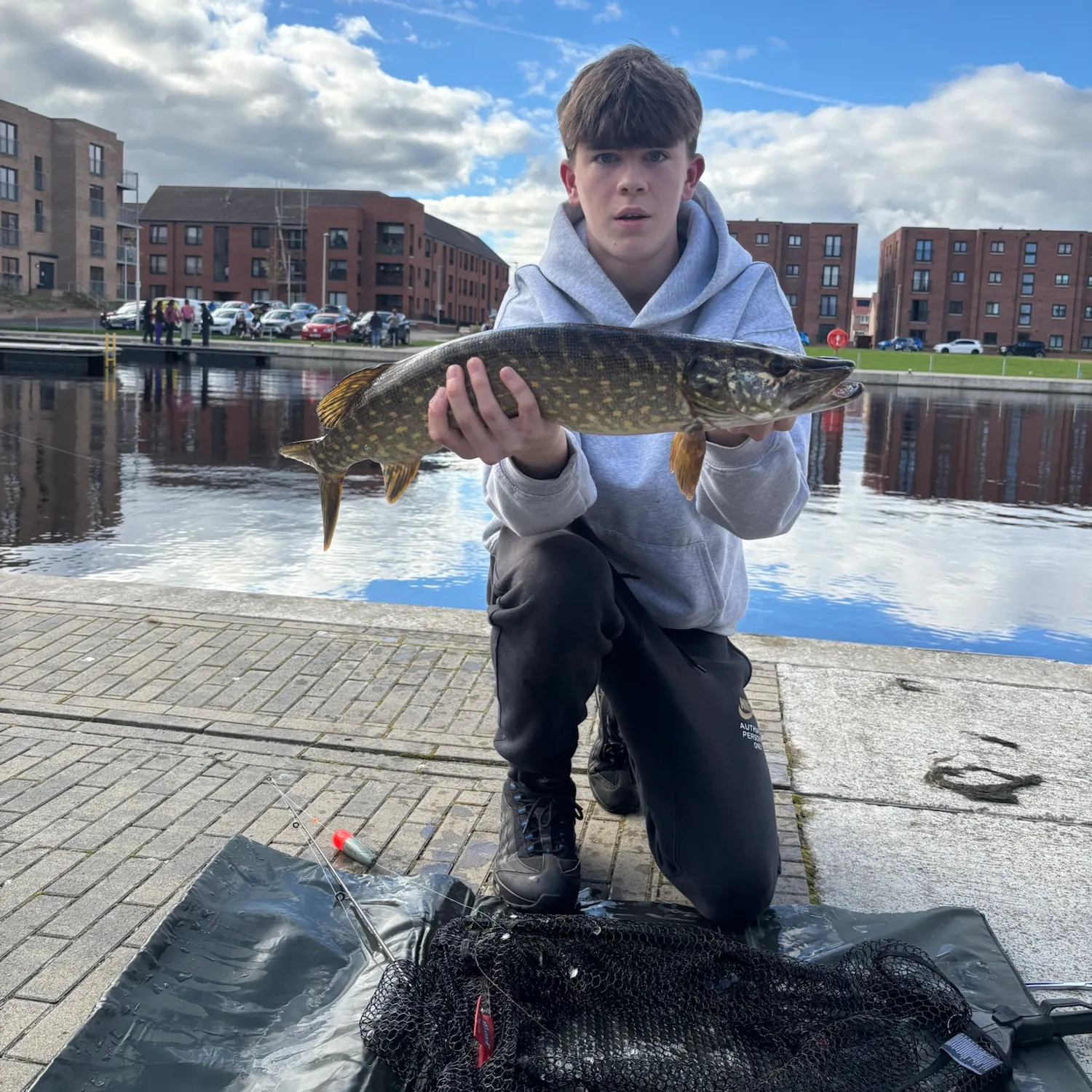 Northern pike caught on Fishbrain