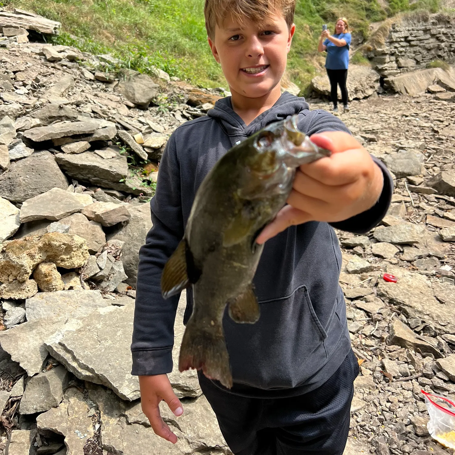 Smallmouth bass caught on Fishbrain