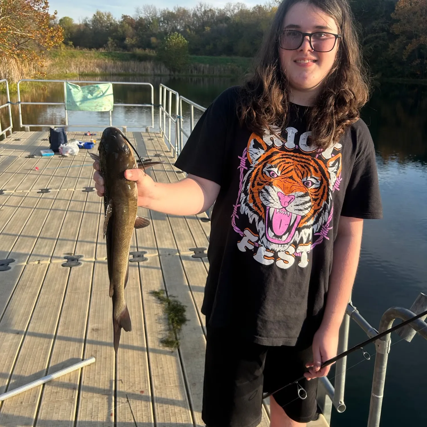 Channel catfish caught on Fishbrain
