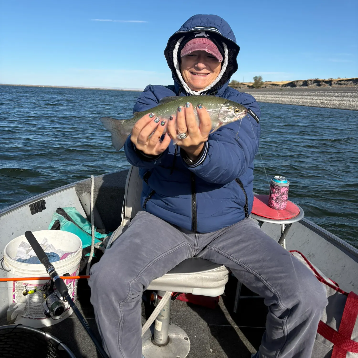 Rainbow trout caught on Fishbrain