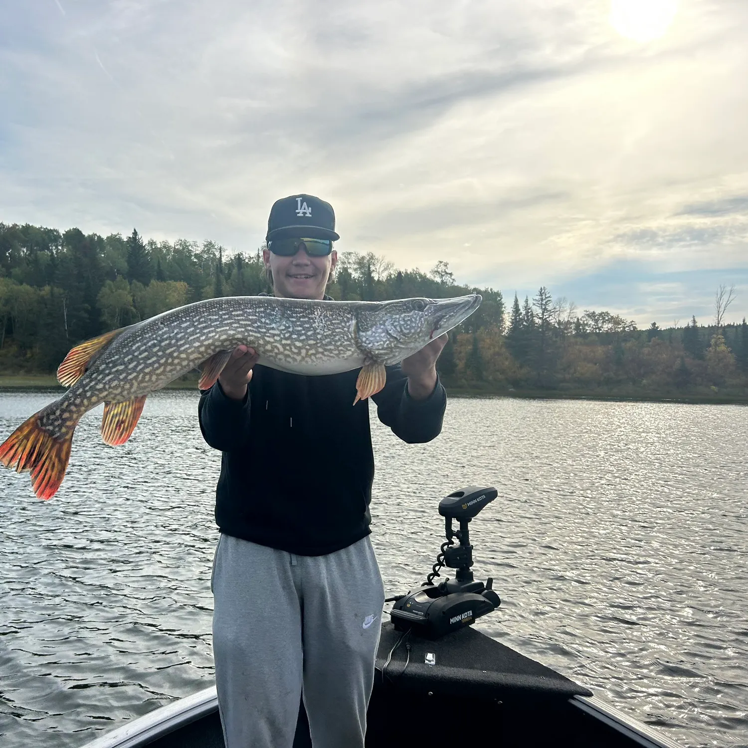 Northern pike caught on Fishbrain