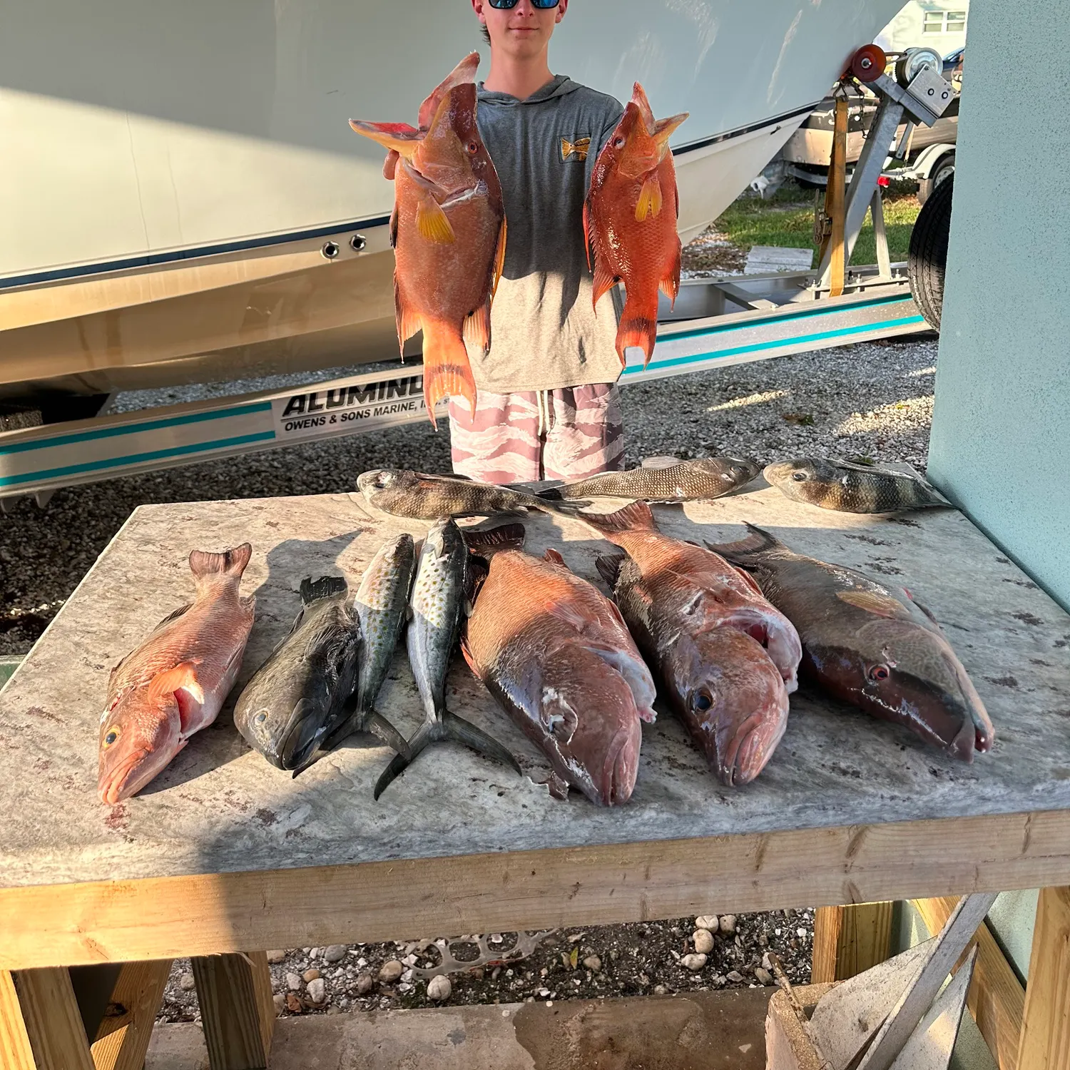 recently logged catches
