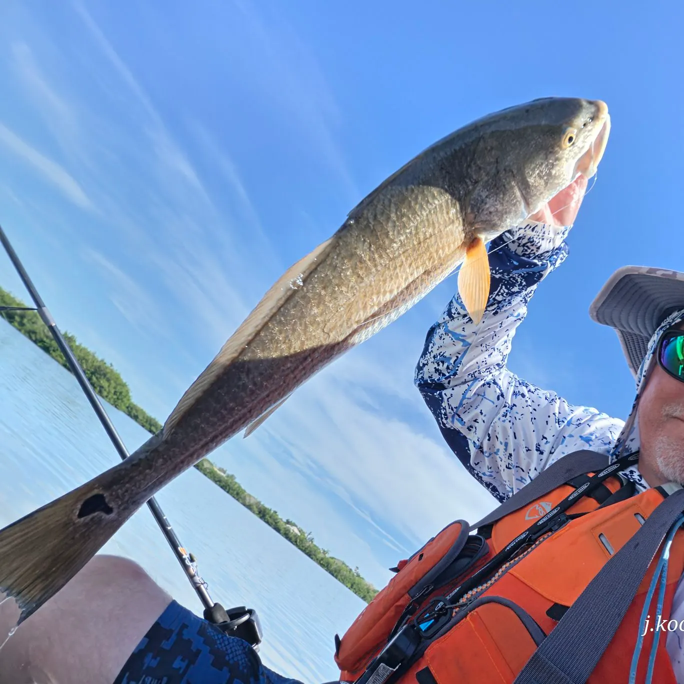 Red drum caught on Fishbrain
