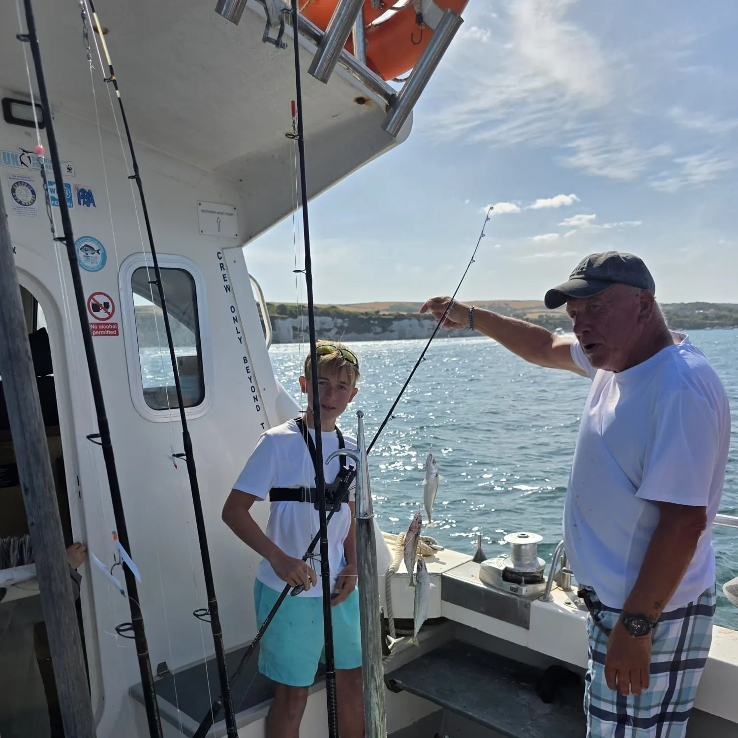 Atlantic mackerel caught on Fishbrain