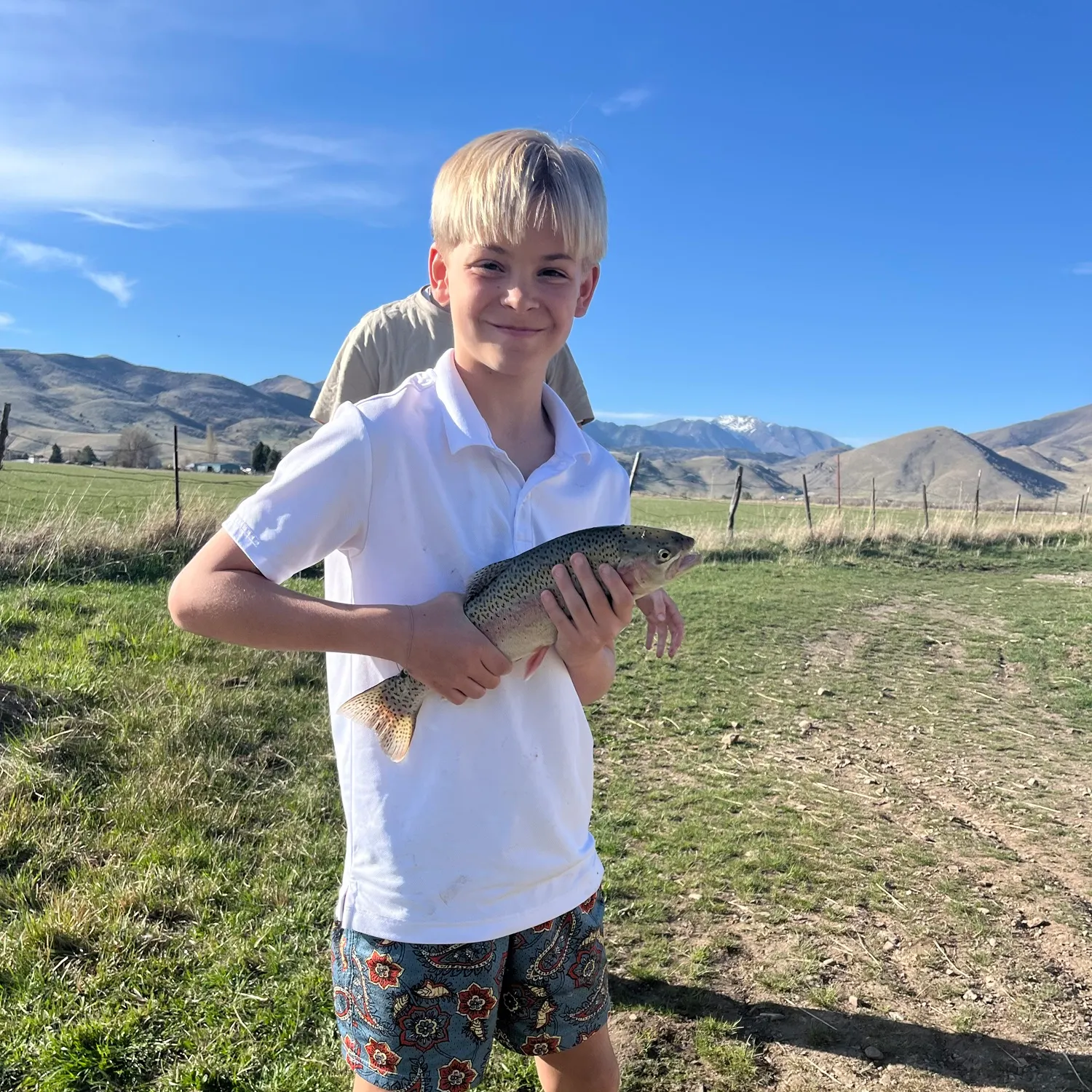 Rainbow trout caught on Fishbrain
