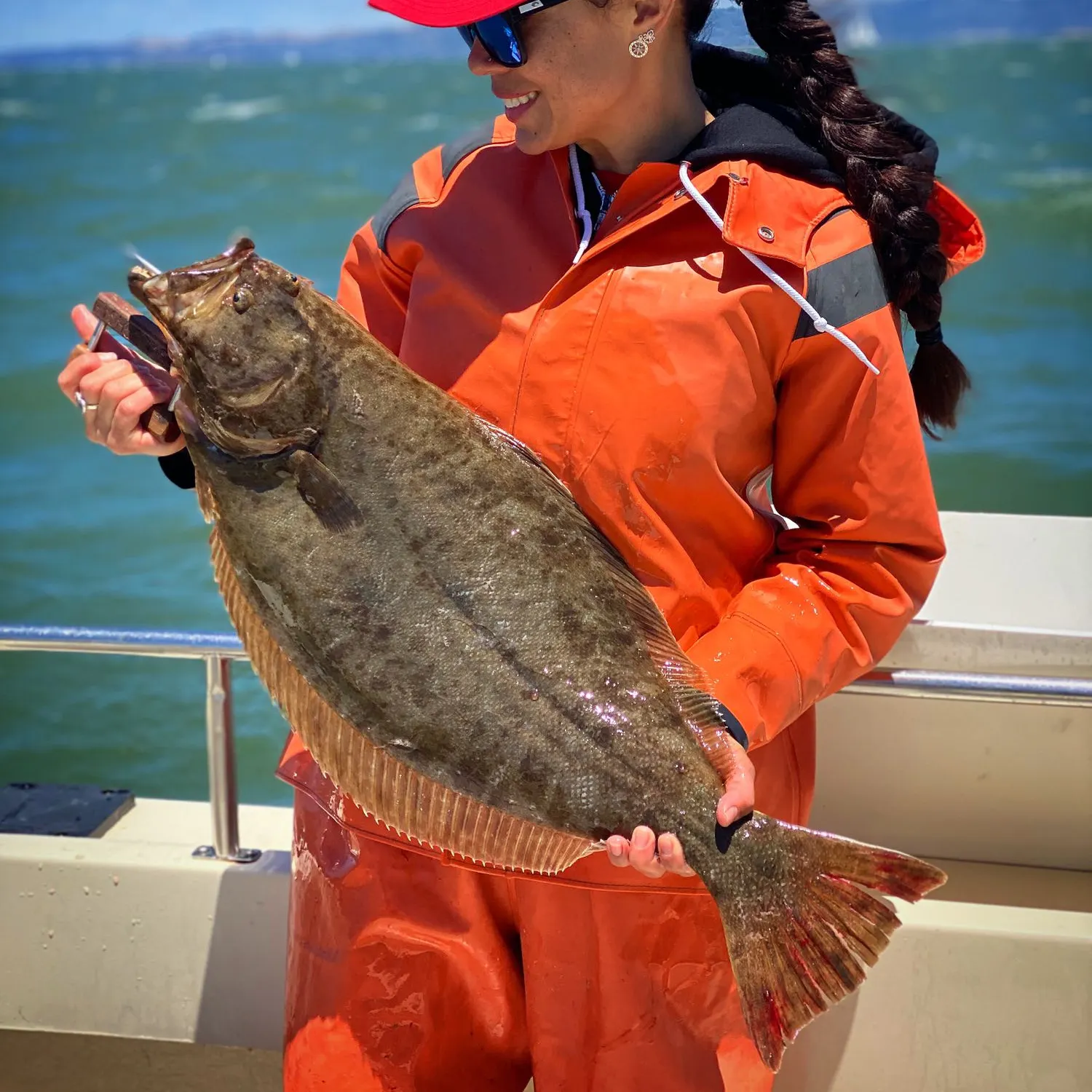 The most popular recent California halibut catch on Fishbrain