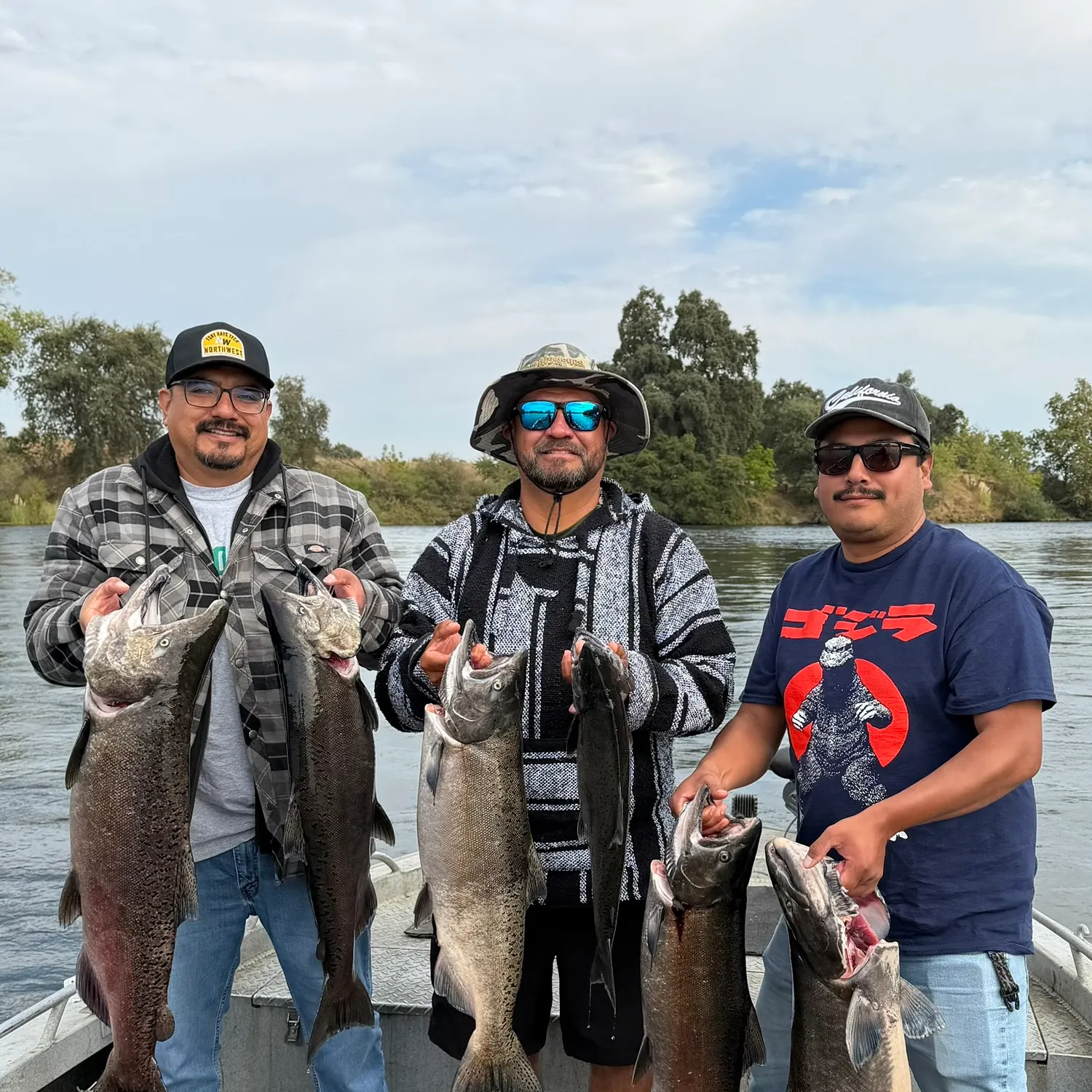 Chinook salmon caught on Fishbrain