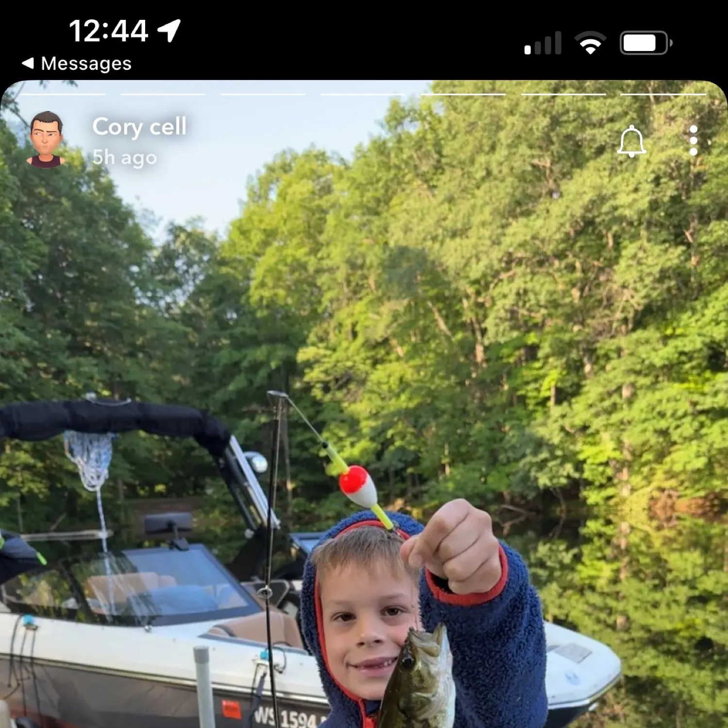 recently logged catches