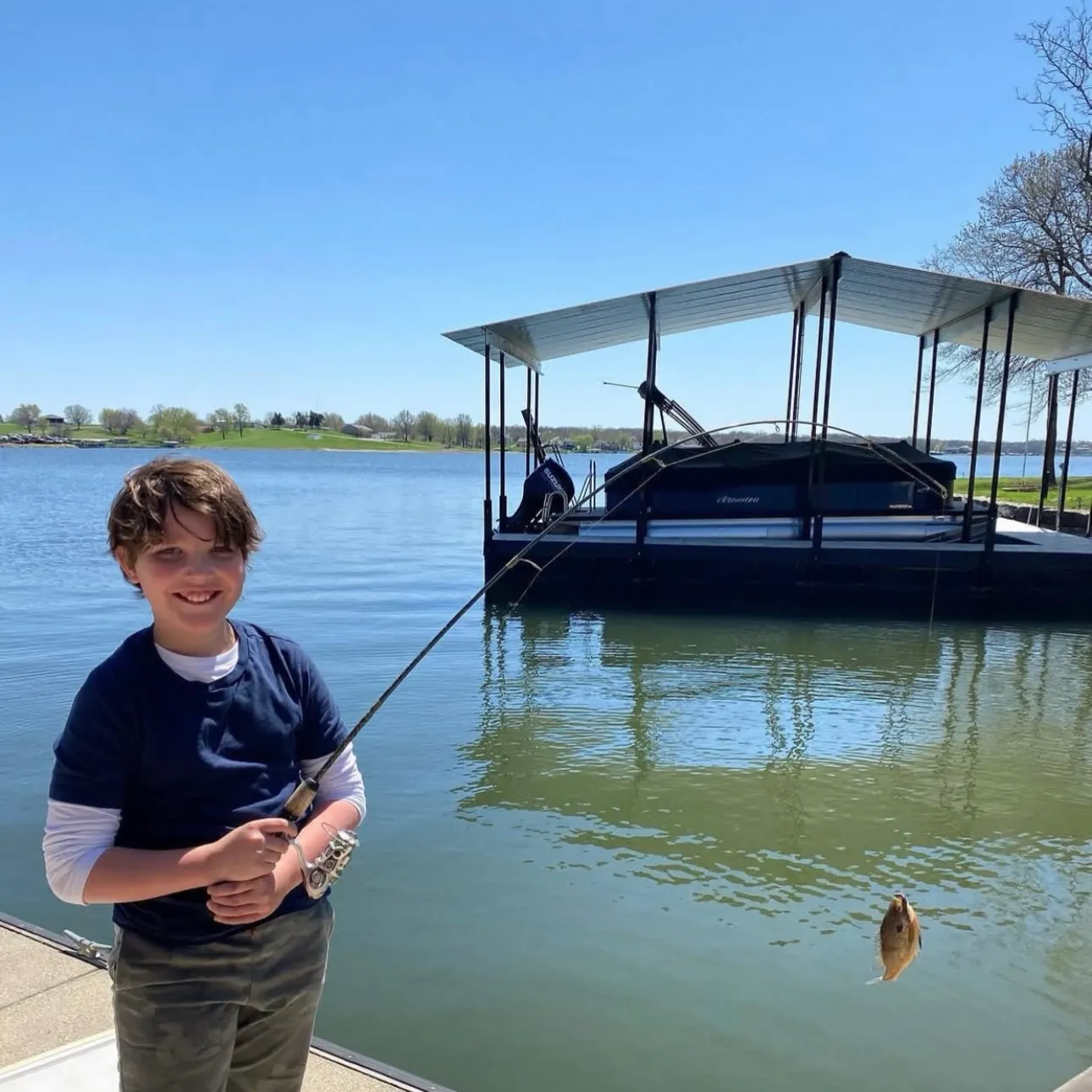 Bluegill caught on Fishbrain