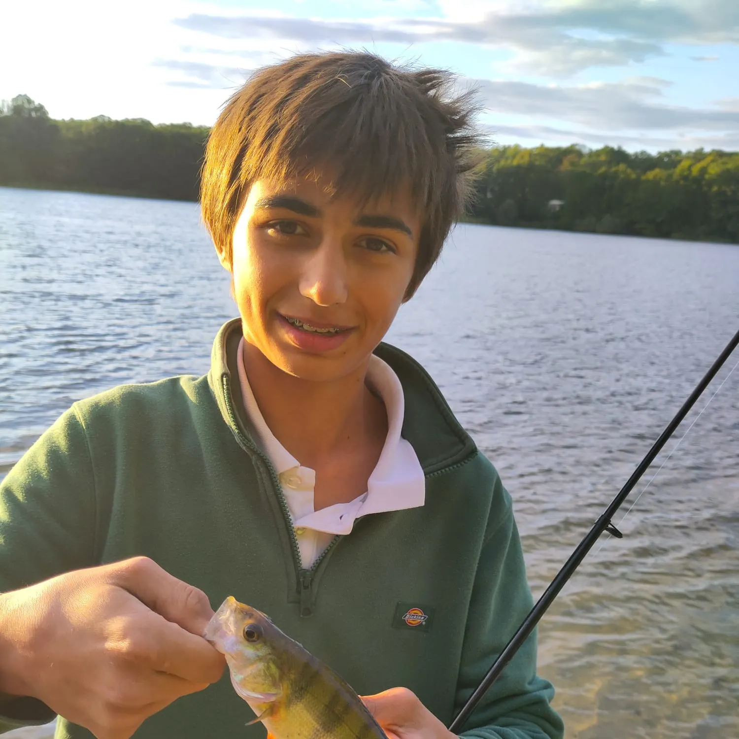 European perch caught on Fishbrain