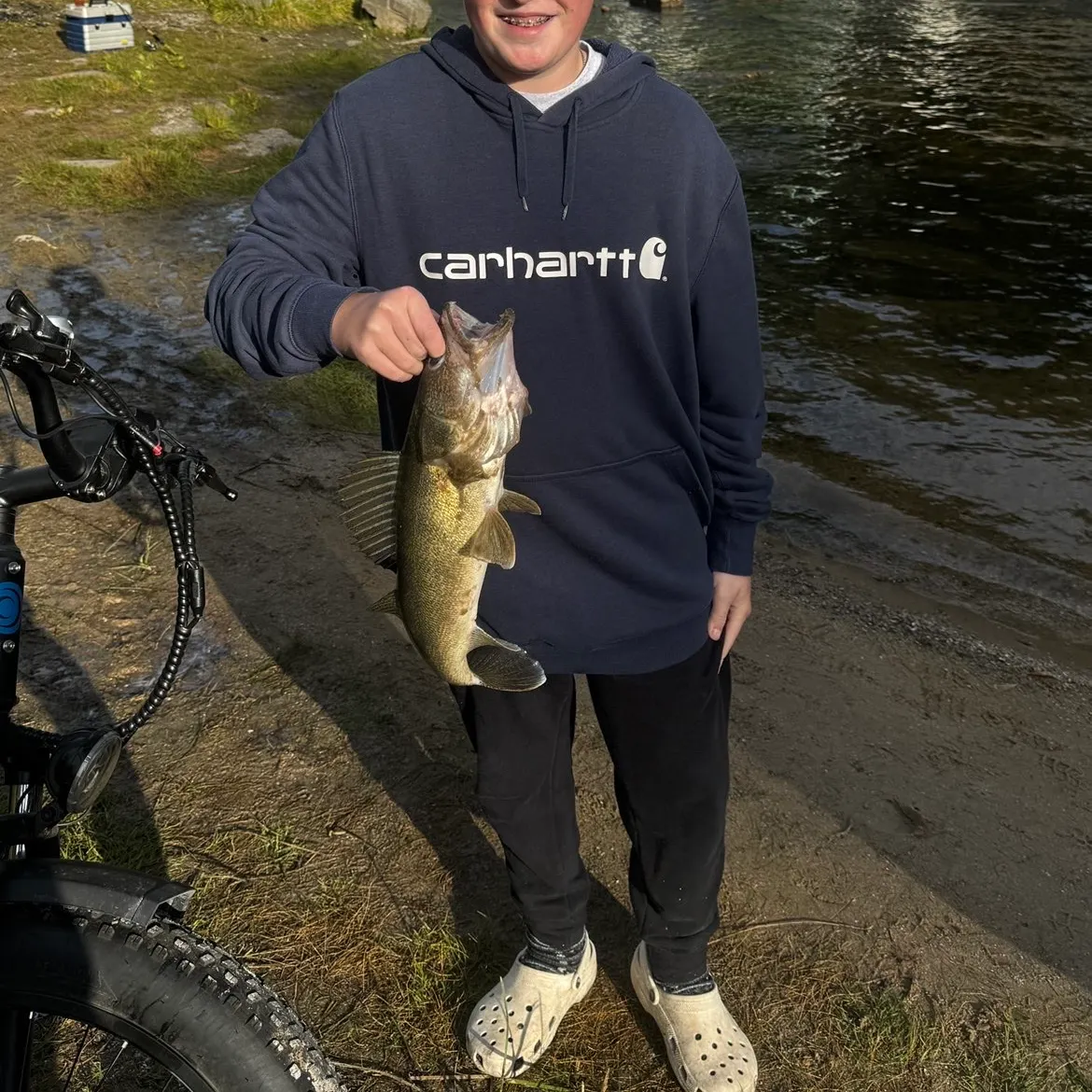 Walleye caught on Fishbrain