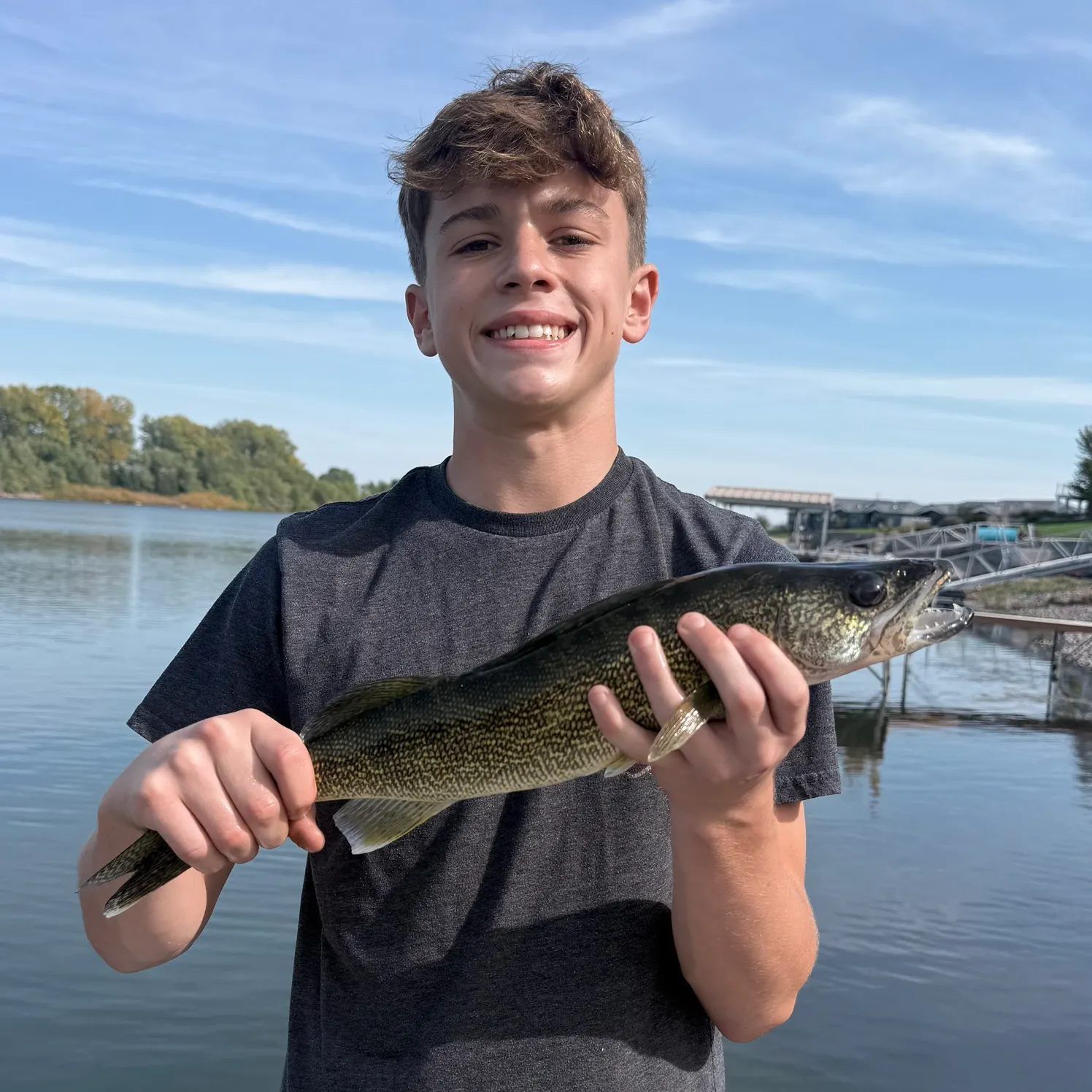 Walleye caught on Fishbrain