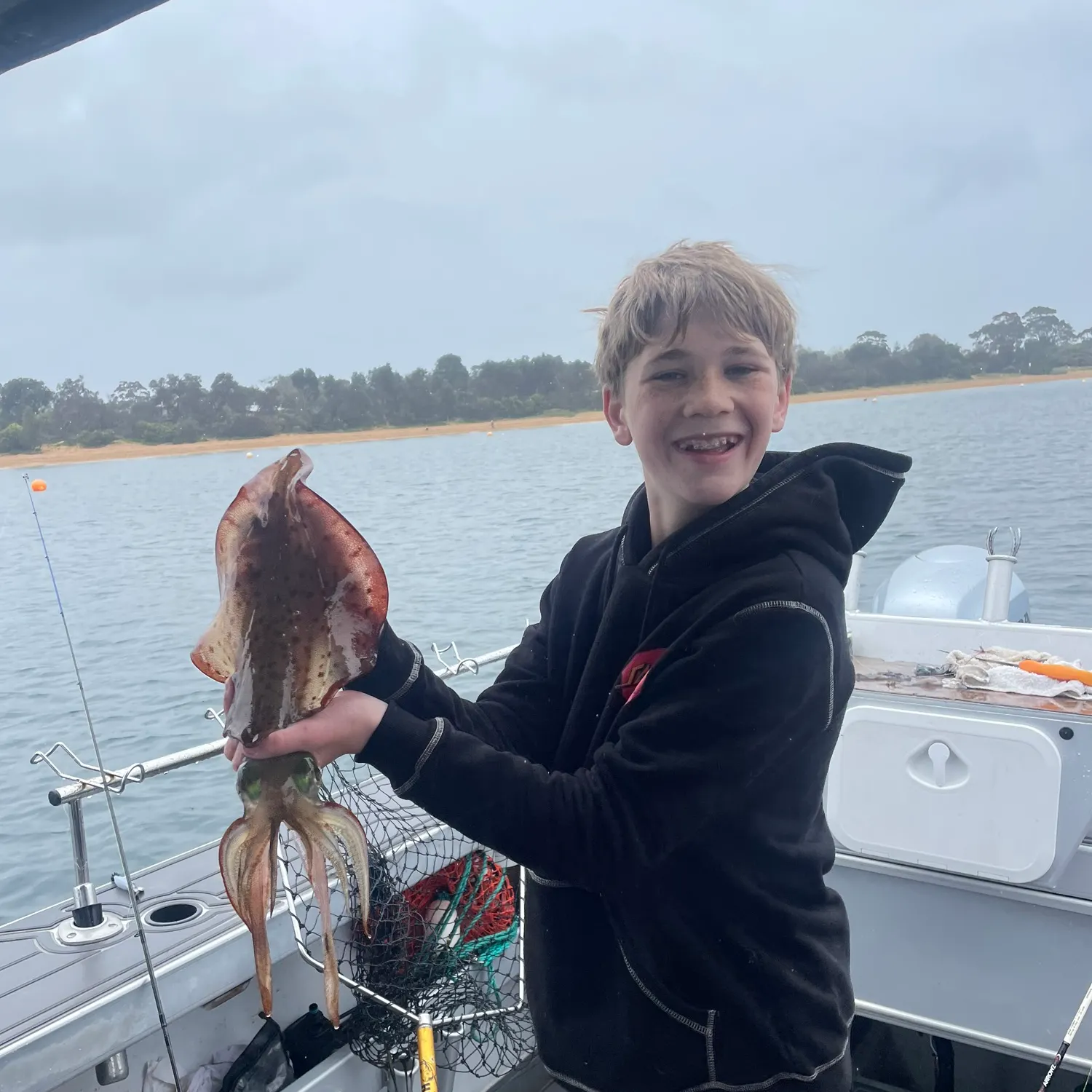 Southern calamari caught on Fishbrain