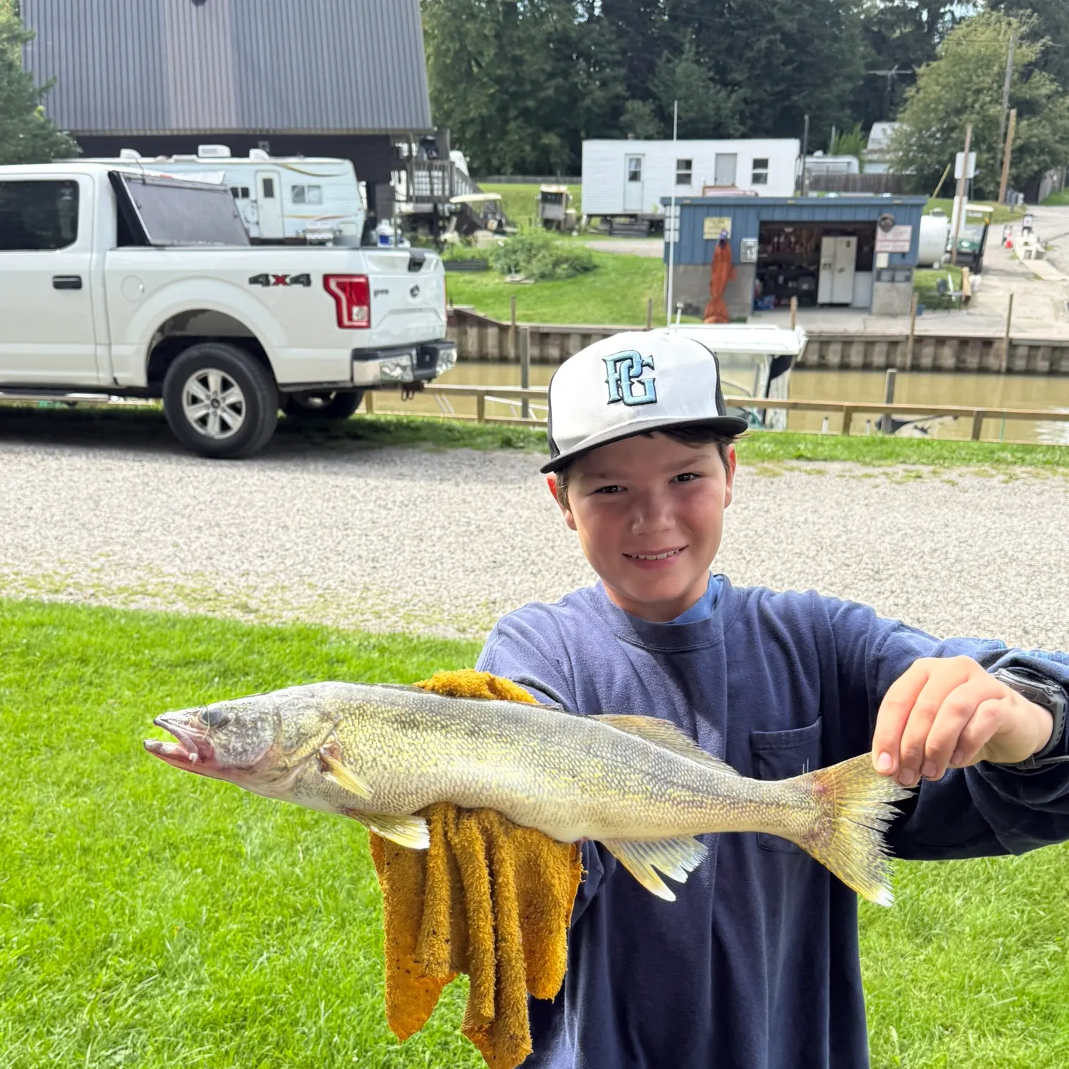 Walleye caught on Fishbrain