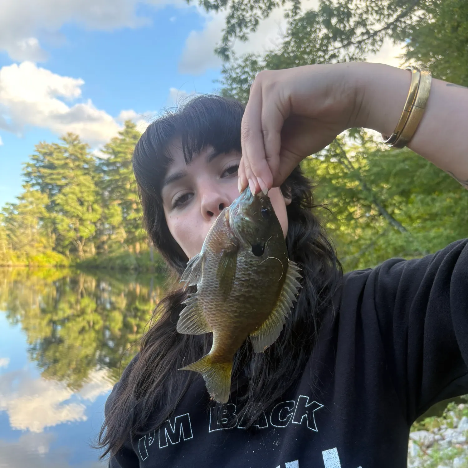 Bluegill caught on Fishbrain