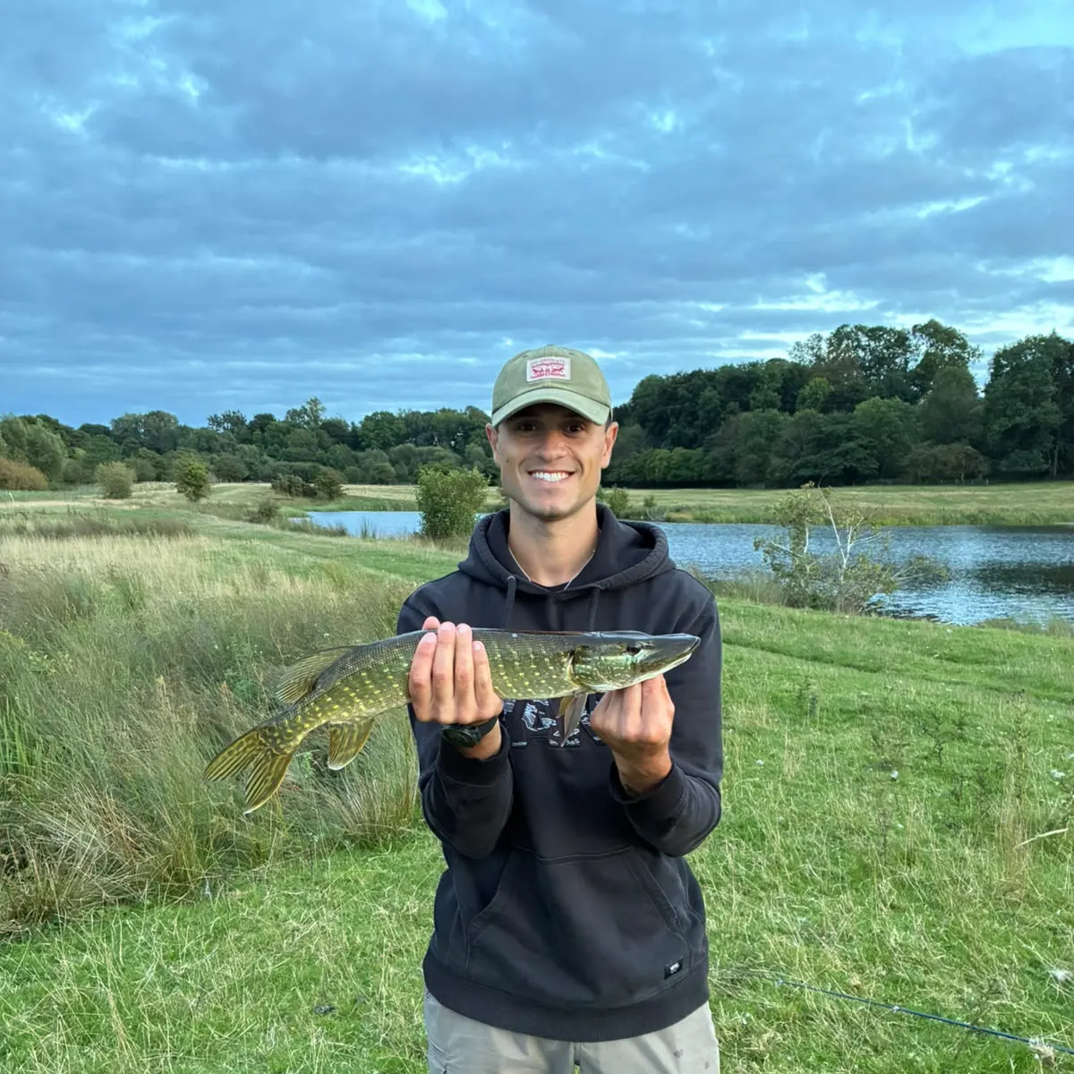 Northern pike caught on Fishbrain