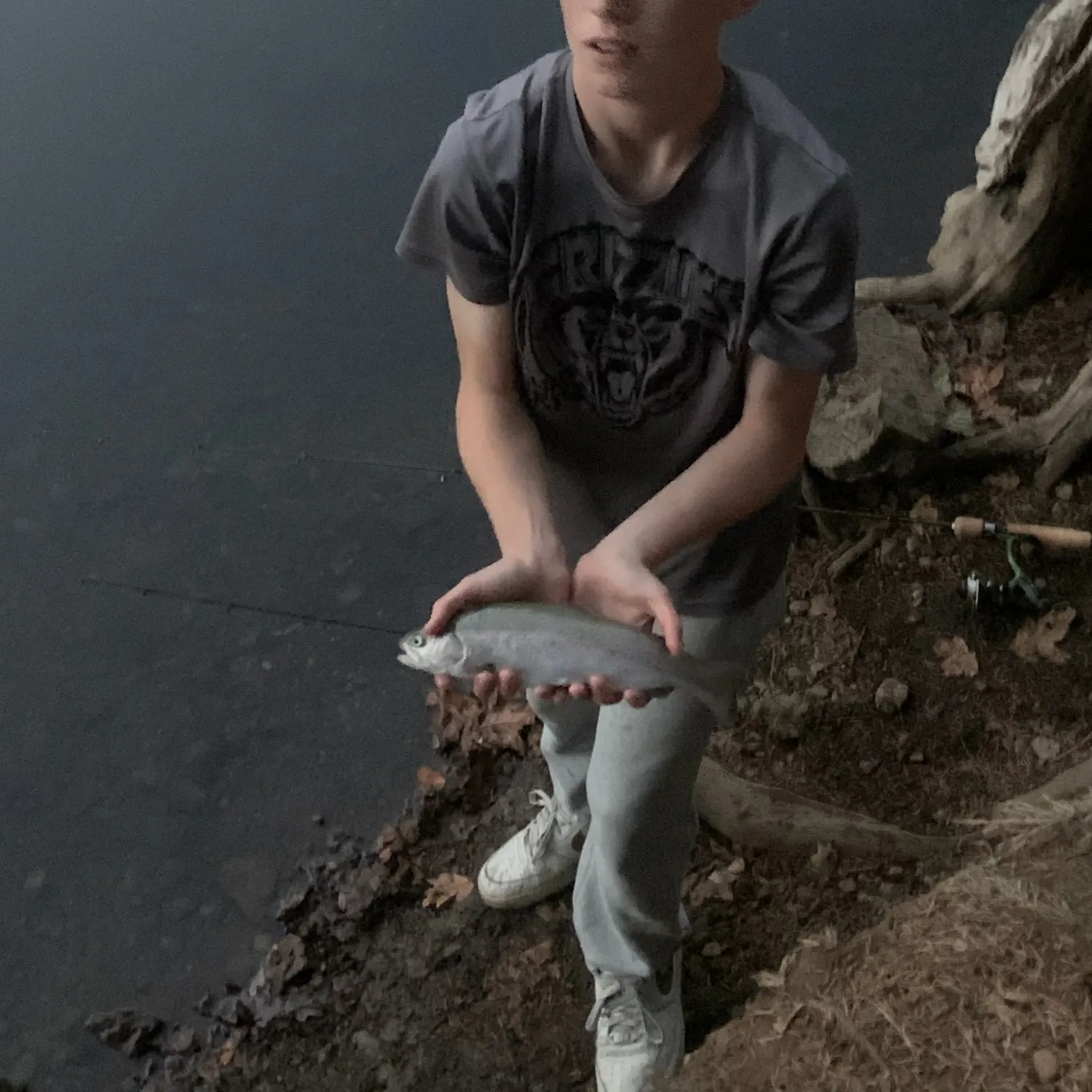 Rainbow trout caught on Fishbrain