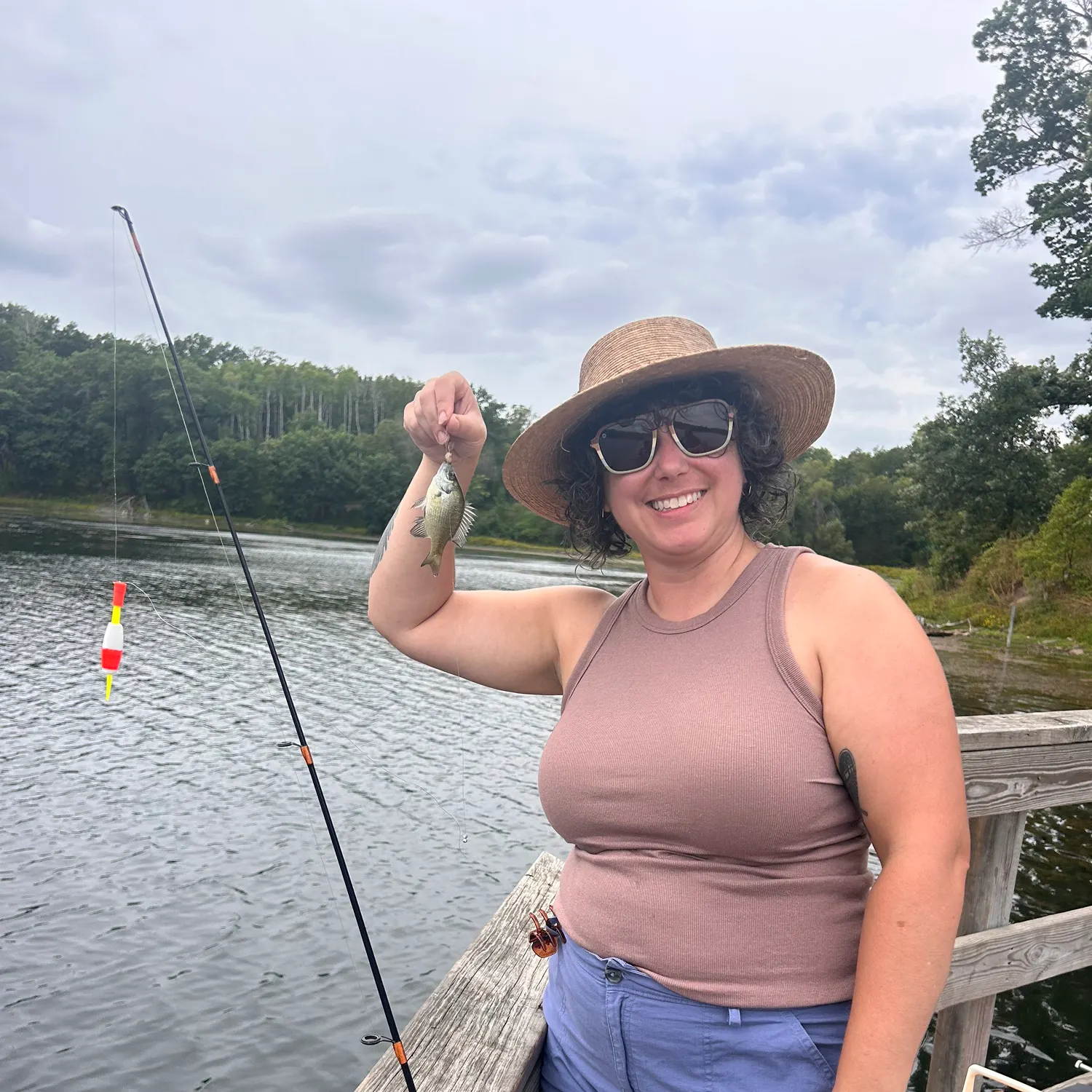 Bluegill caught on Fishbrain